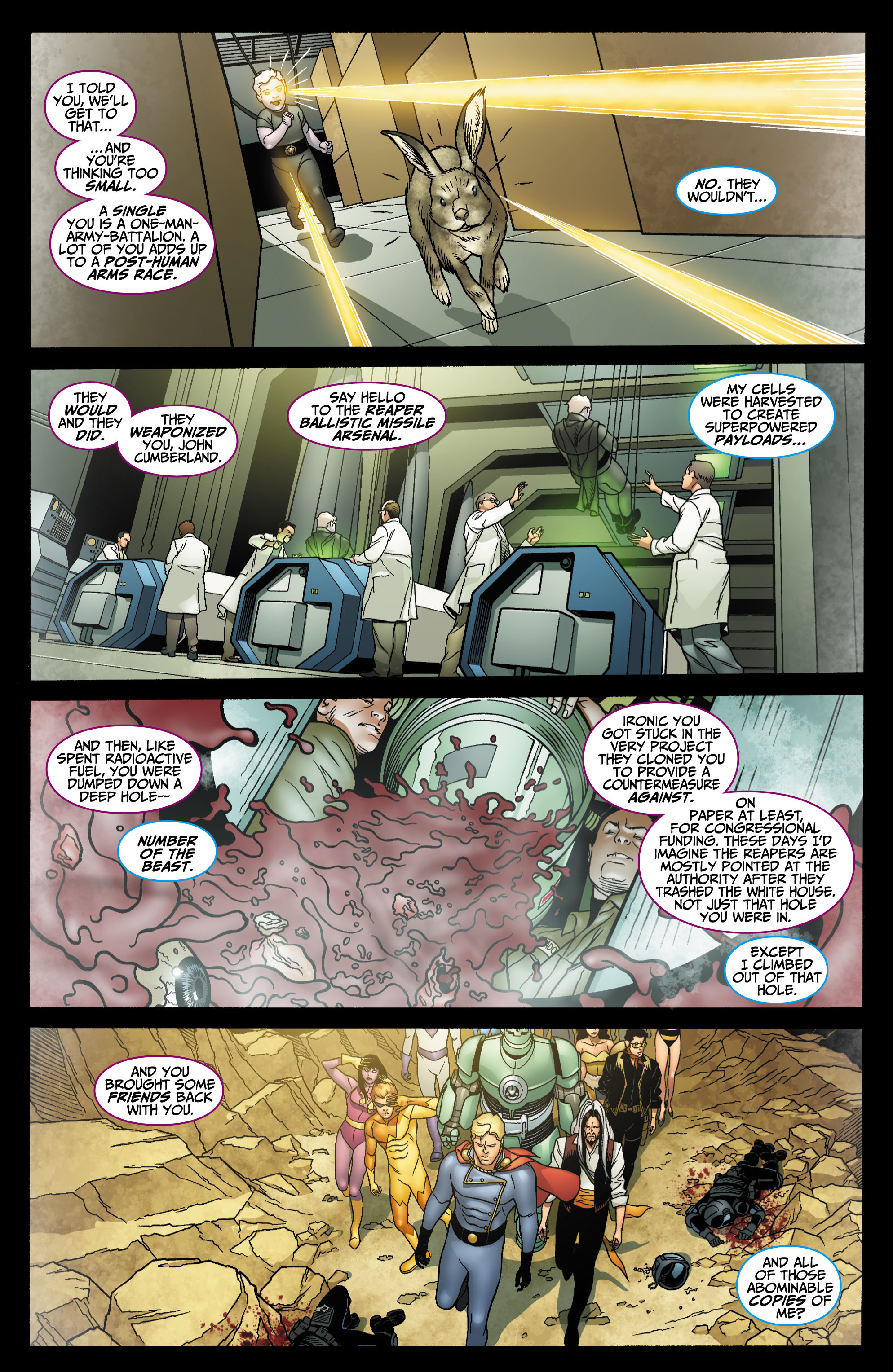 Read online Number of the Beast comic -  Issue #7 - 7