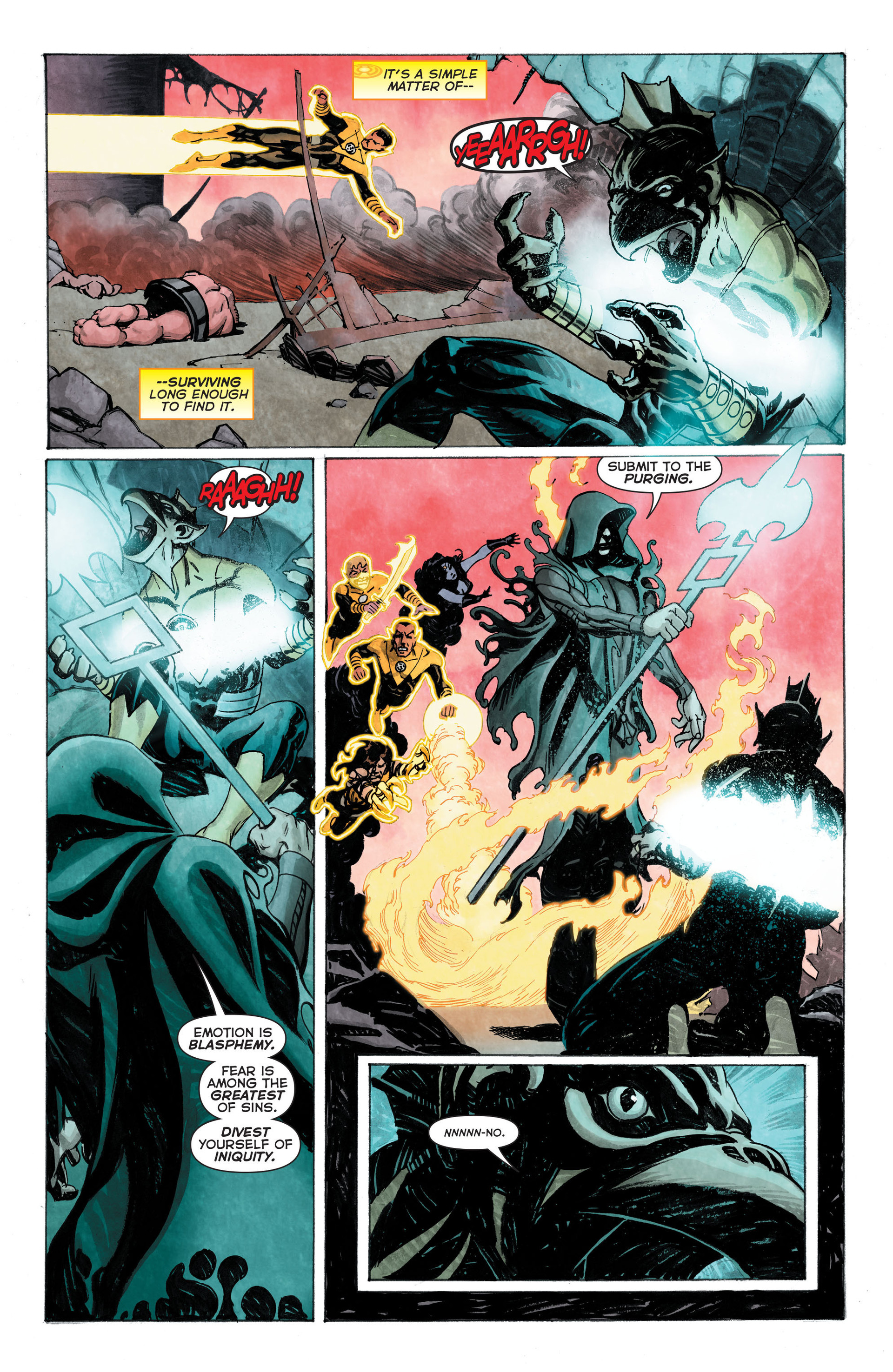 Read online Sinestro comic -  Issue #4 - 5