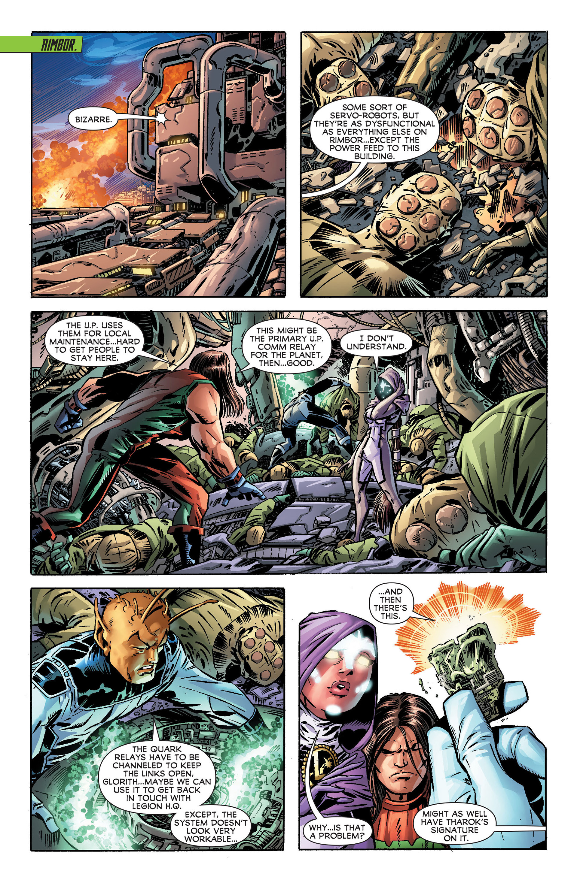 Read online Legion of Super-Heroes (2011) comic -  Issue #17 - 12