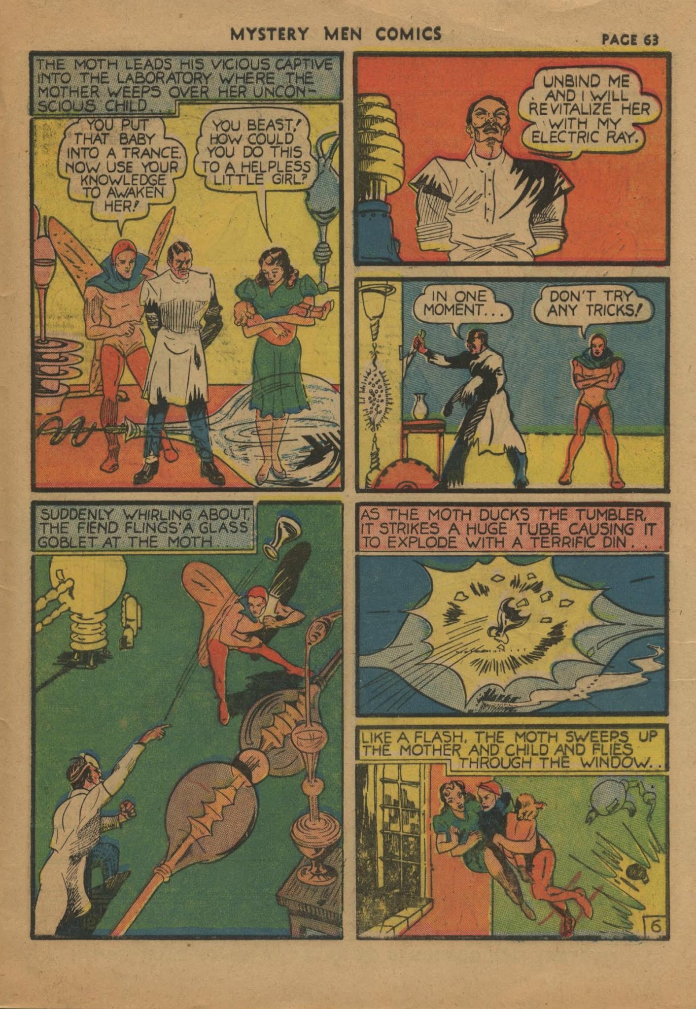 Read online Mystery Men Comics comic -  Issue #9 - 65