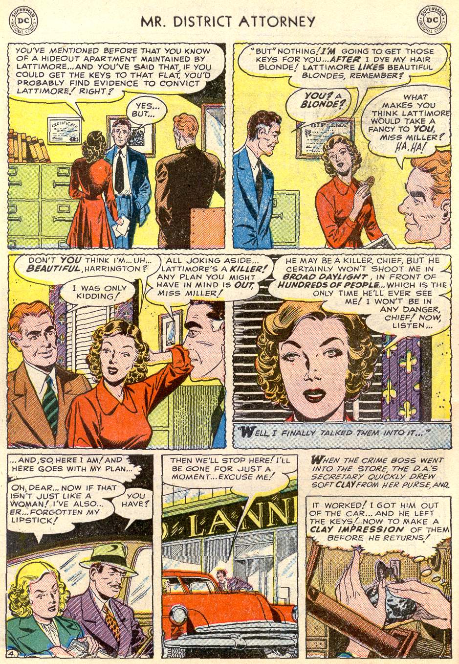 Read online Mr. District Attorney comic -  Issue #37 - 6