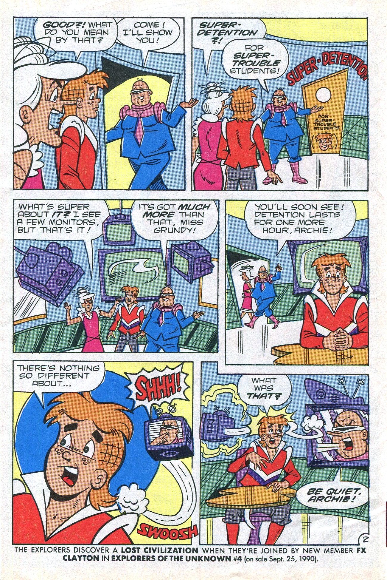 Read online Archie 3000! (1989) comic -  Issue #13 - 4