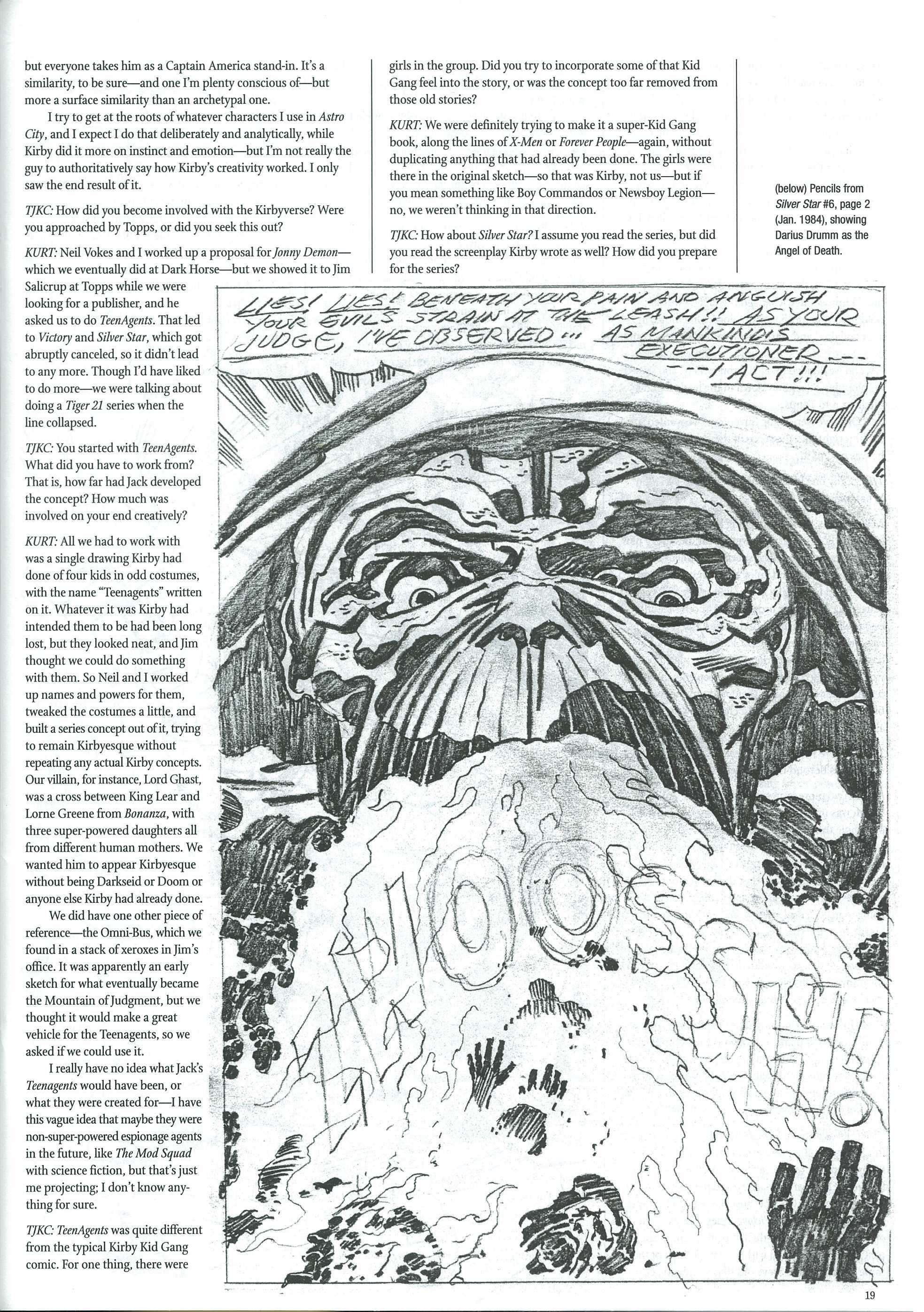 Read online The Jack Kirby Collector comic -  Issue #31 - 22