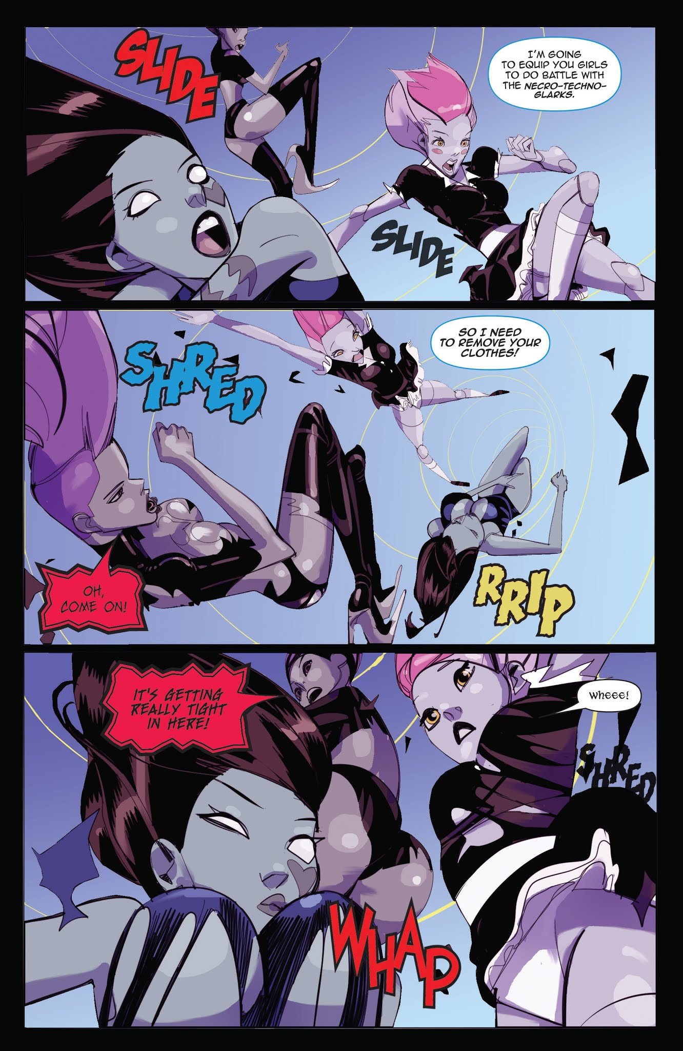Read online Danger Doll Squad: Galactic Gladiators comic -  Issue #0 - 23