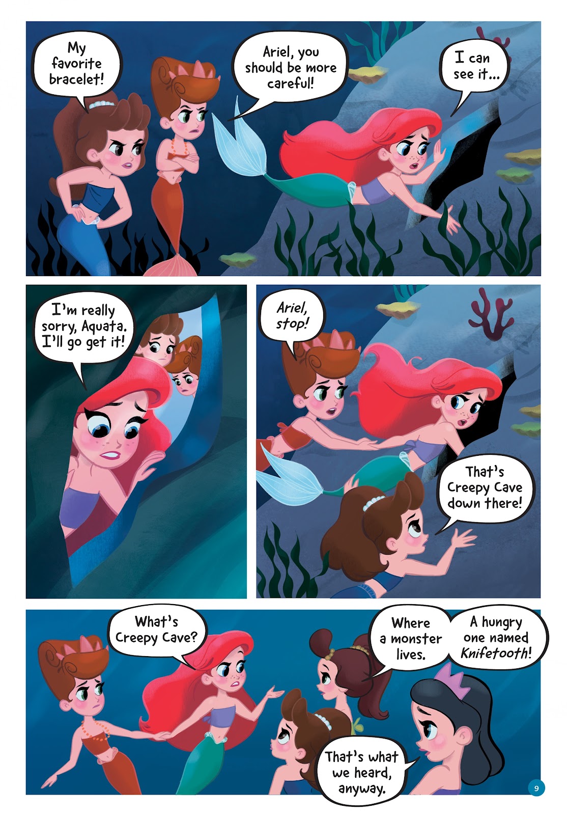 Read online Disney Princess: Ariel and the Sea Wolf comic -  Issue # Full - 8