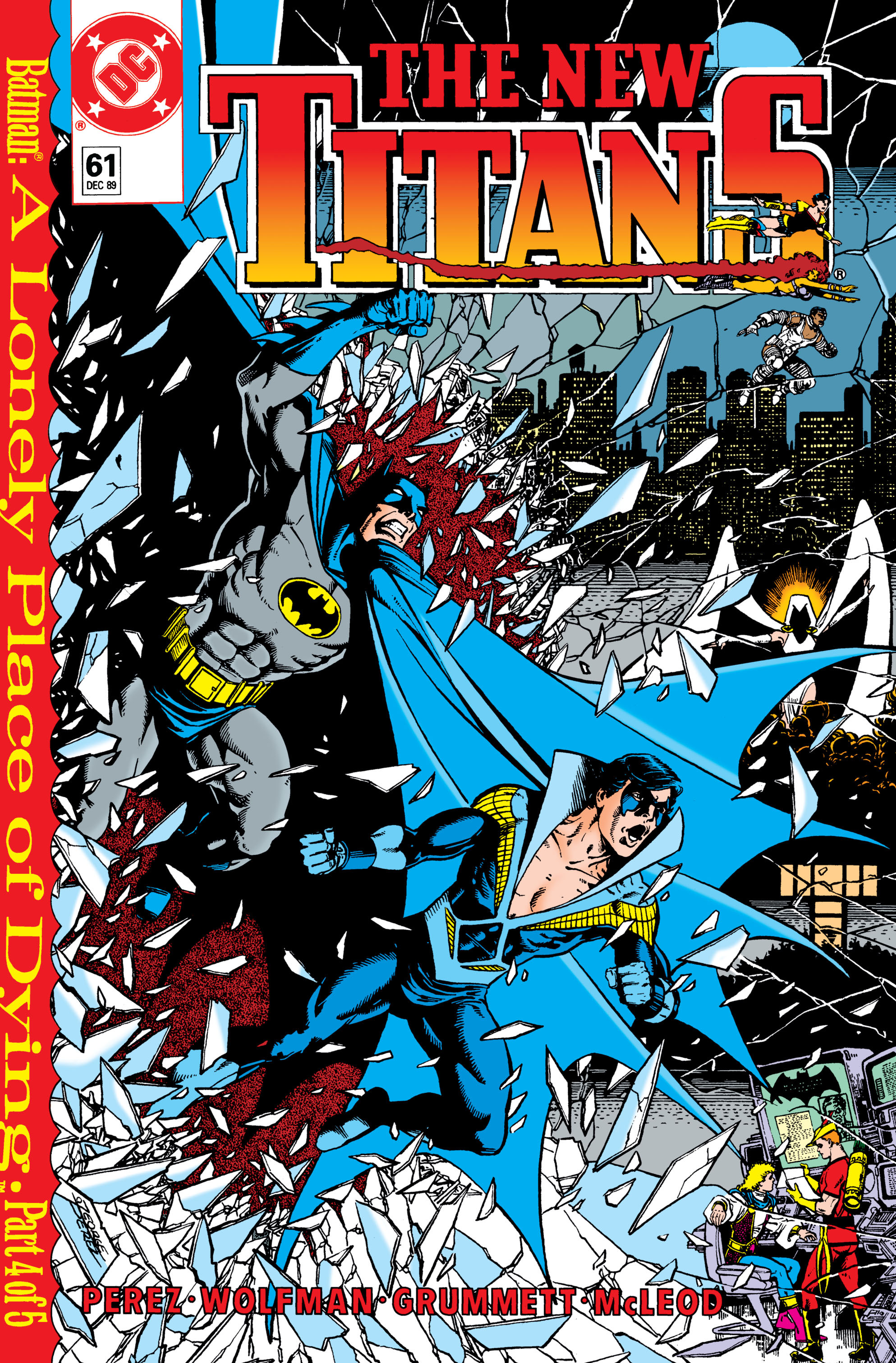 Read online The New Titans (1988) comic -  Issue #61 - 1