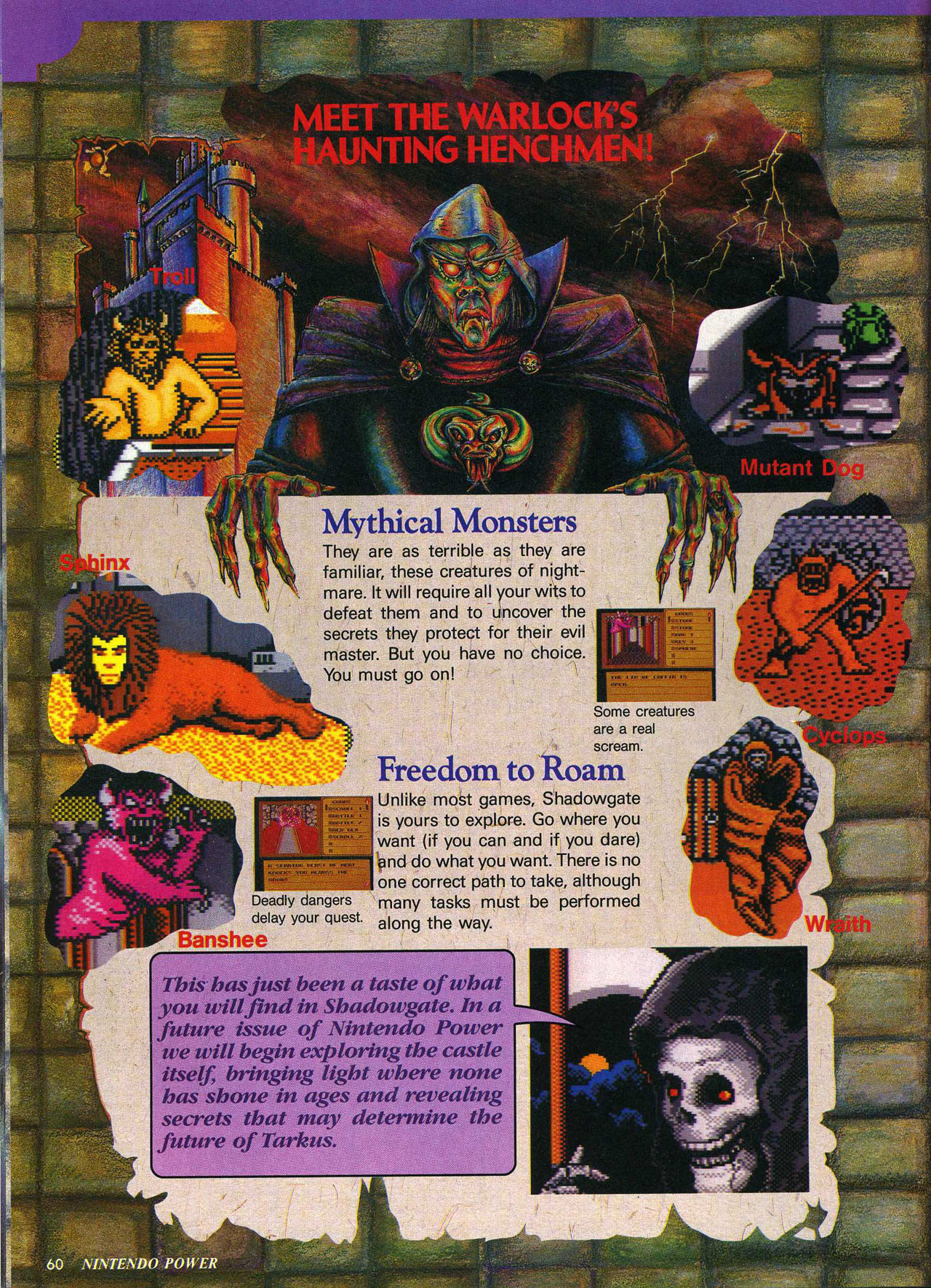 Read online Nintendo Power comic -  Issue #9 - 63