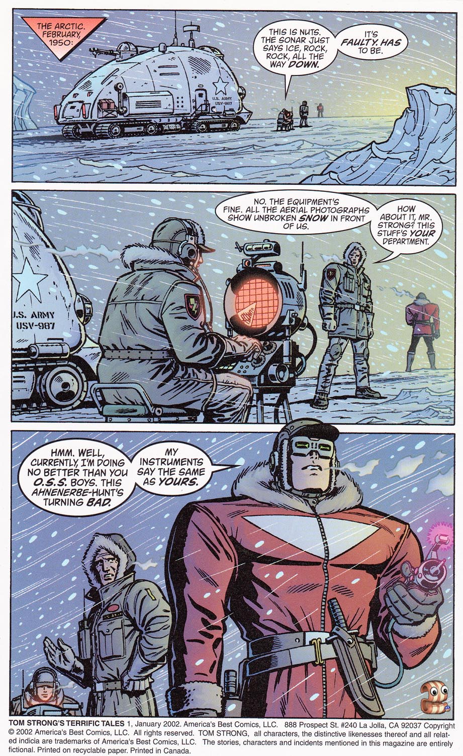 Read online Tom Strong's Terrific Tales comic -  Issue #1 - 3