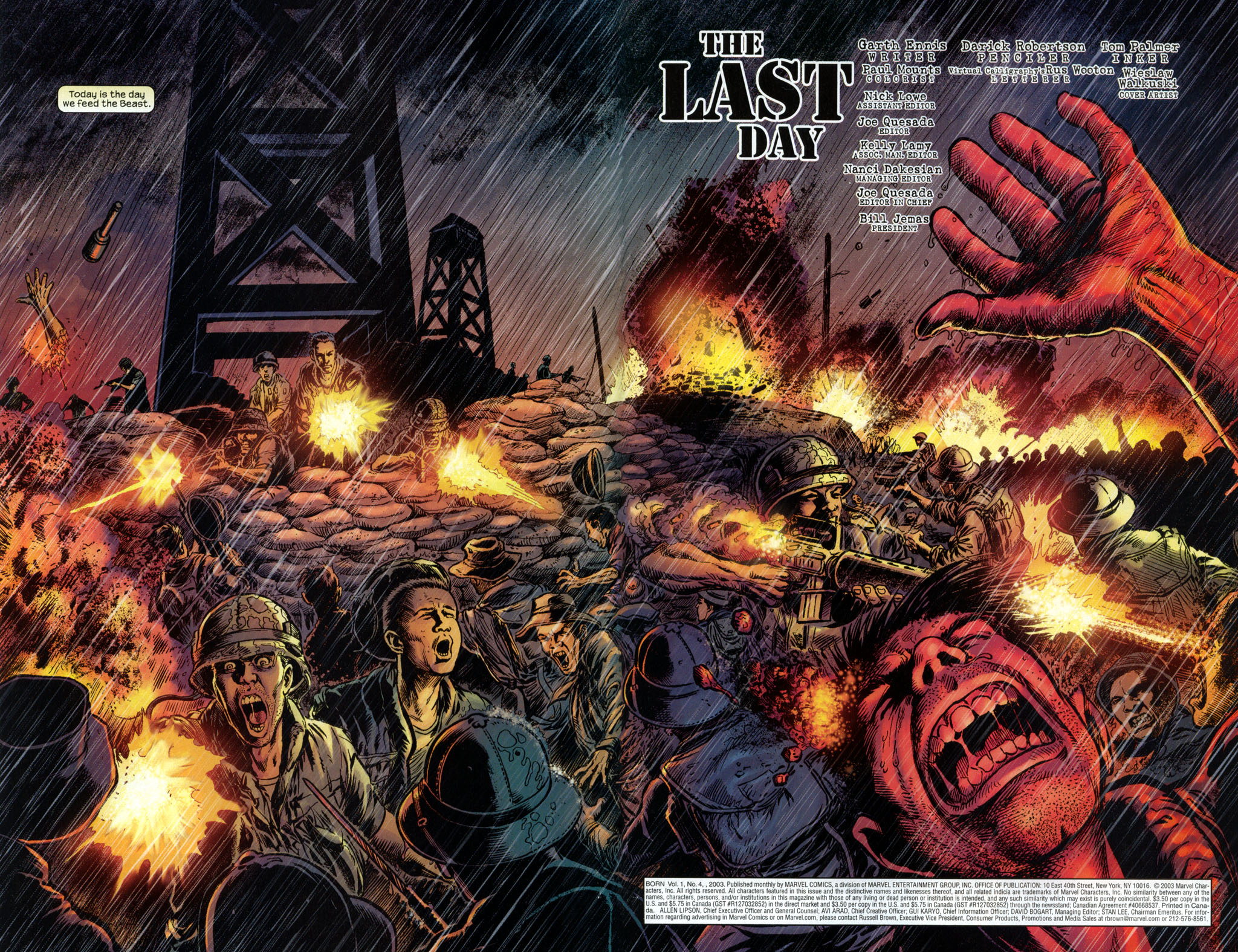 Read online Born (2004) comic -  Issue #4 - 3