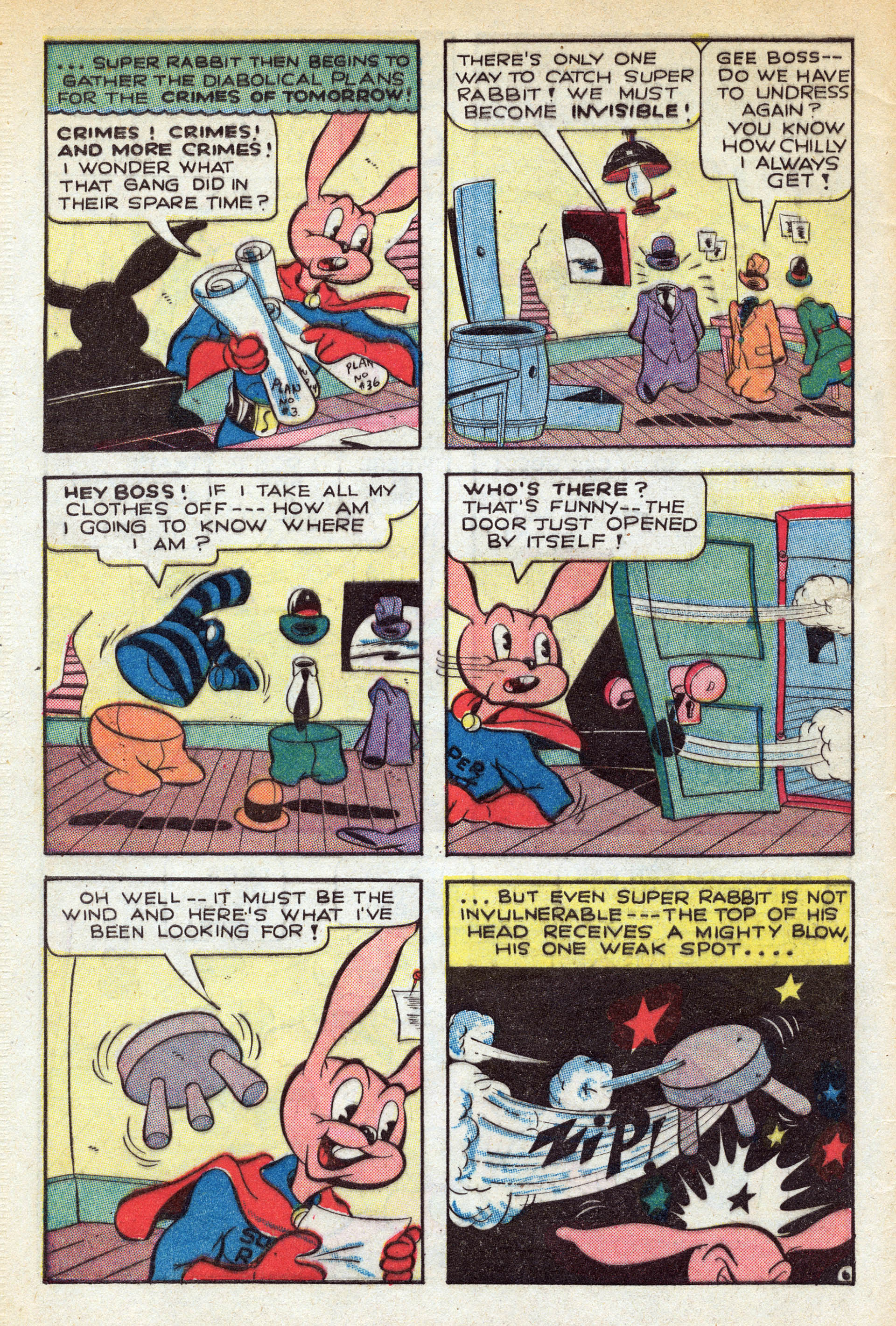 Read online Super Rabbit comic -  Issue #2 - 8