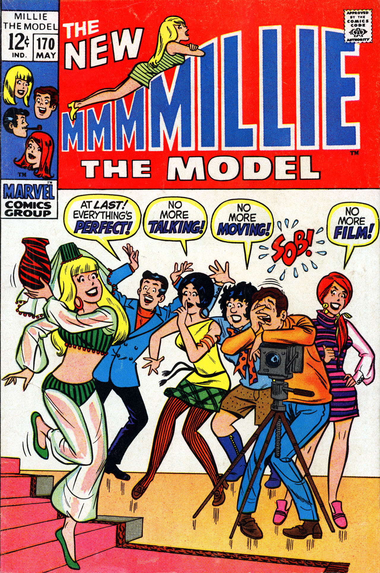 Read online Millie the Model comic -  Issue #170 - 1