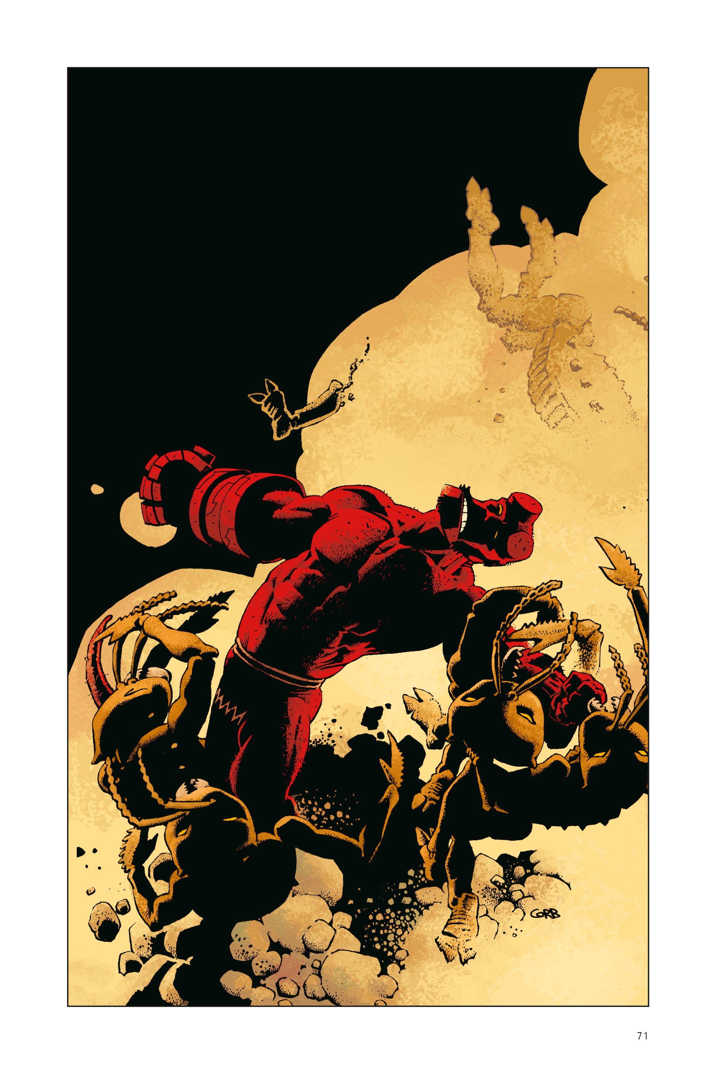 Read online Hellboy: 25 Years of Covers comic -  Issue # TPB (Part 1) - 73