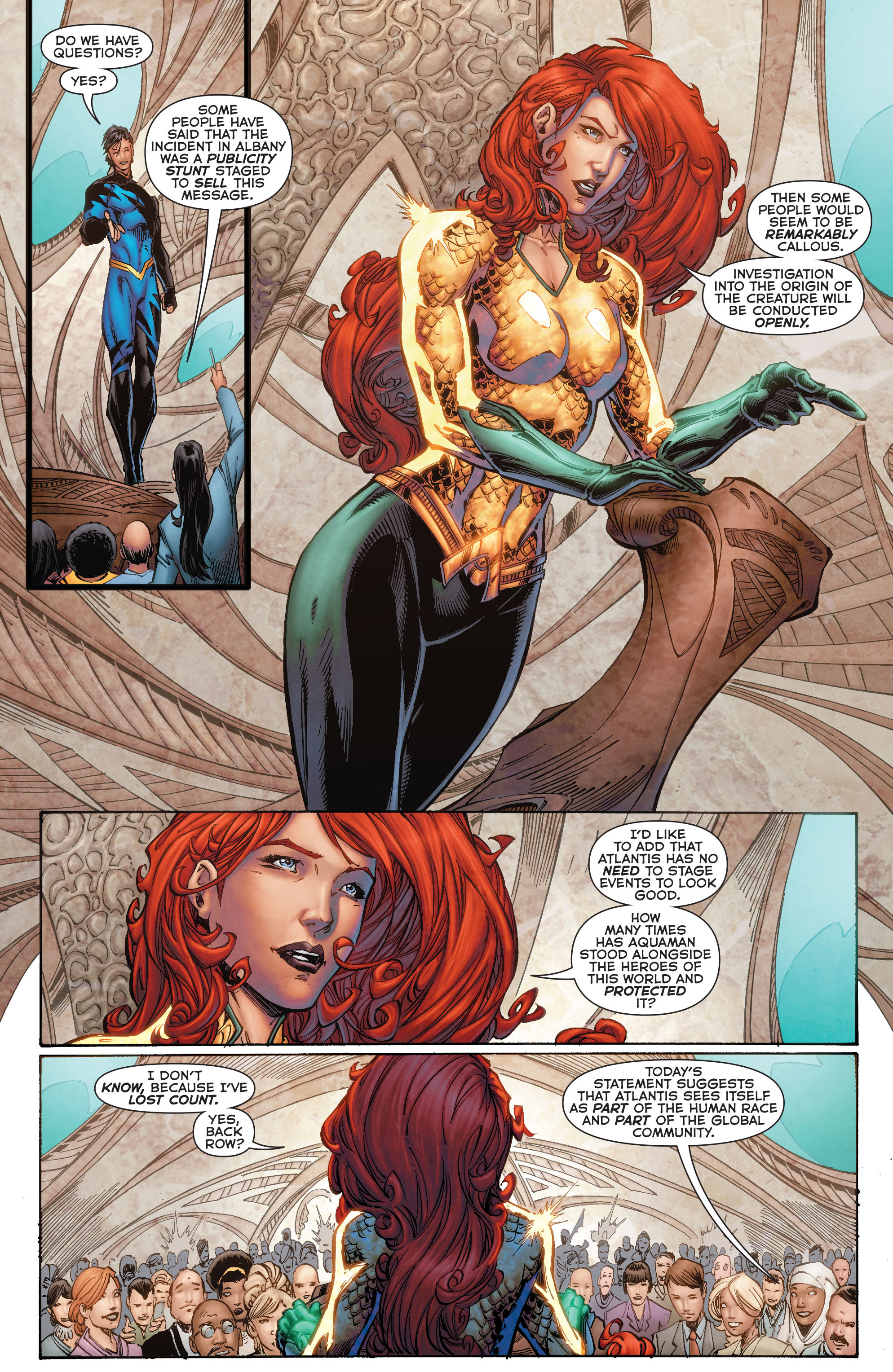 Read online Aquaman (2011) comic -  Issue #50 - 40