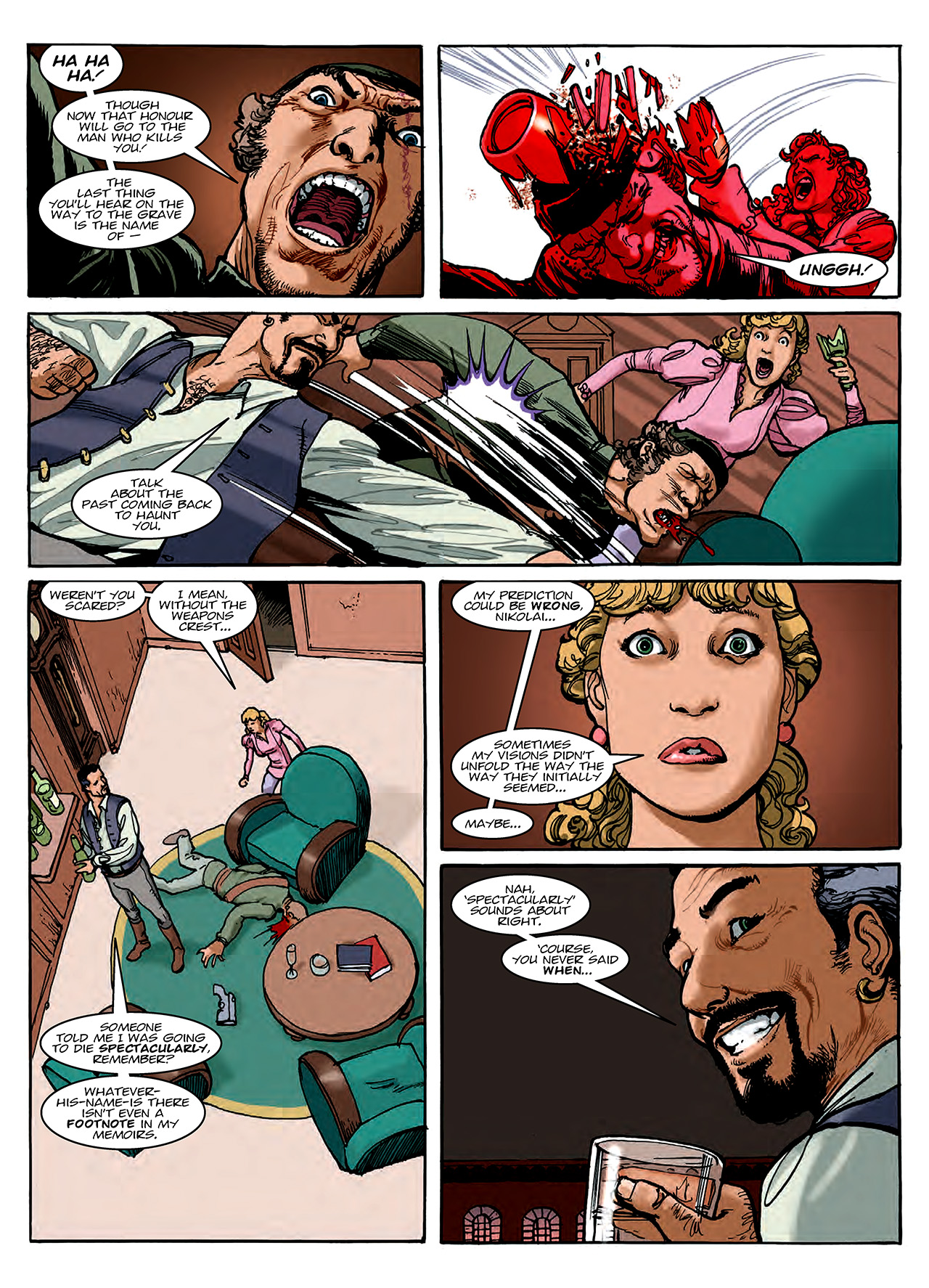 Read online Nikolai Dante comic -  Issue # TPB 11 - 17