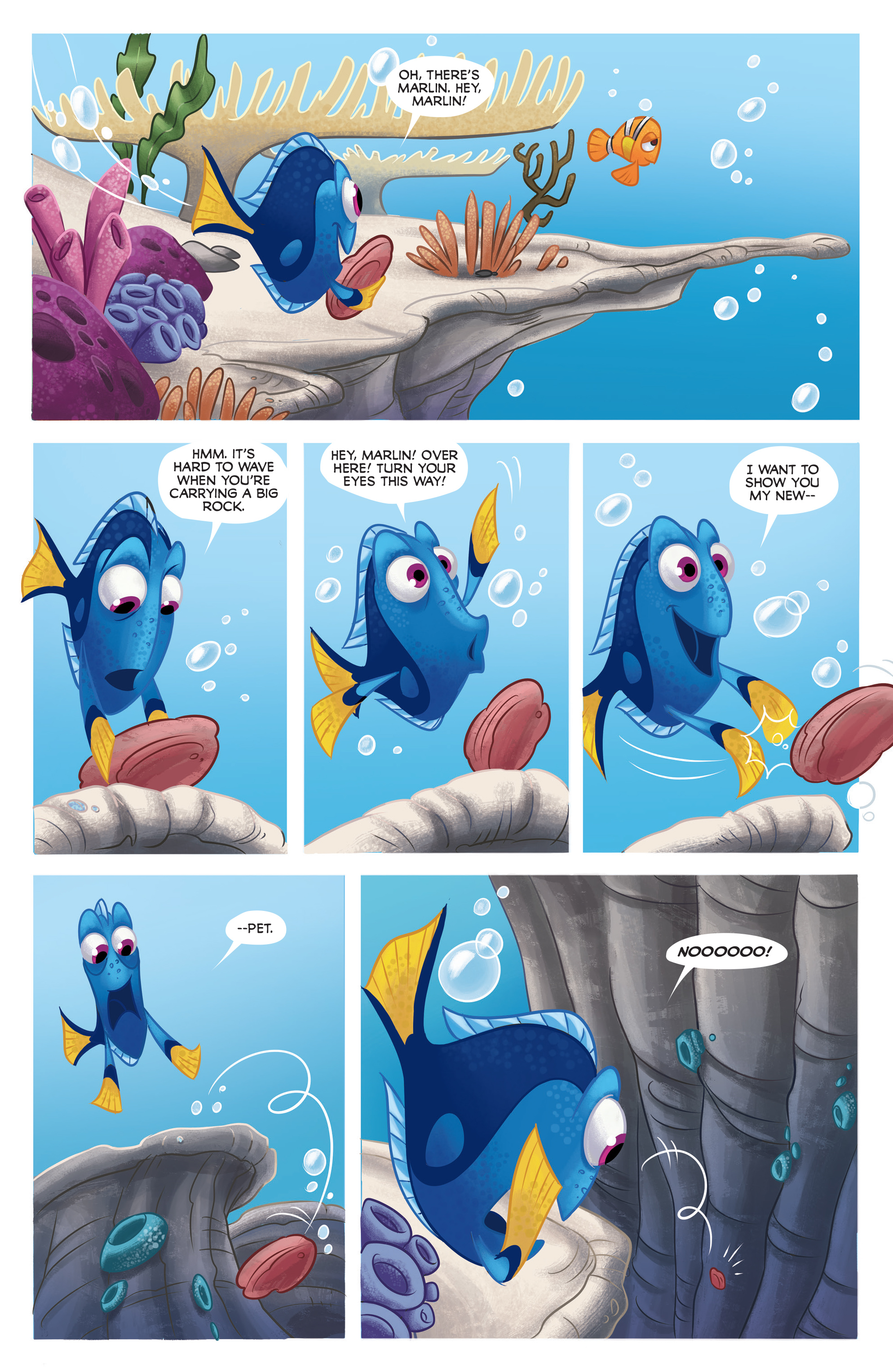 Read online Disney Pixar Finding Dory comic -  Issue #2 - 10