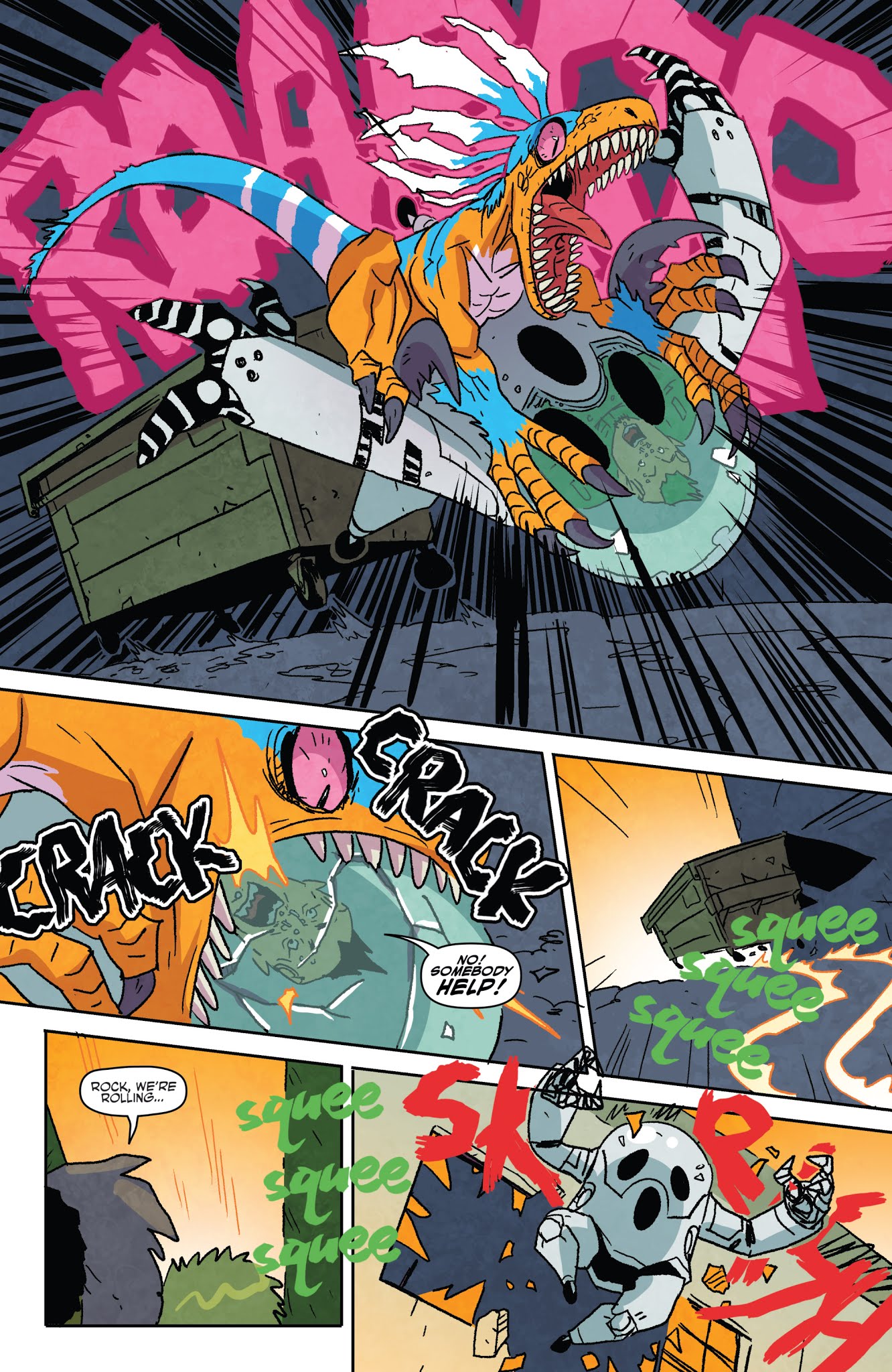 Read online Teenage Mutant Ninja Turtles: Bebop & Rocksteady Hit the Road comic -  Issue #2 - 17