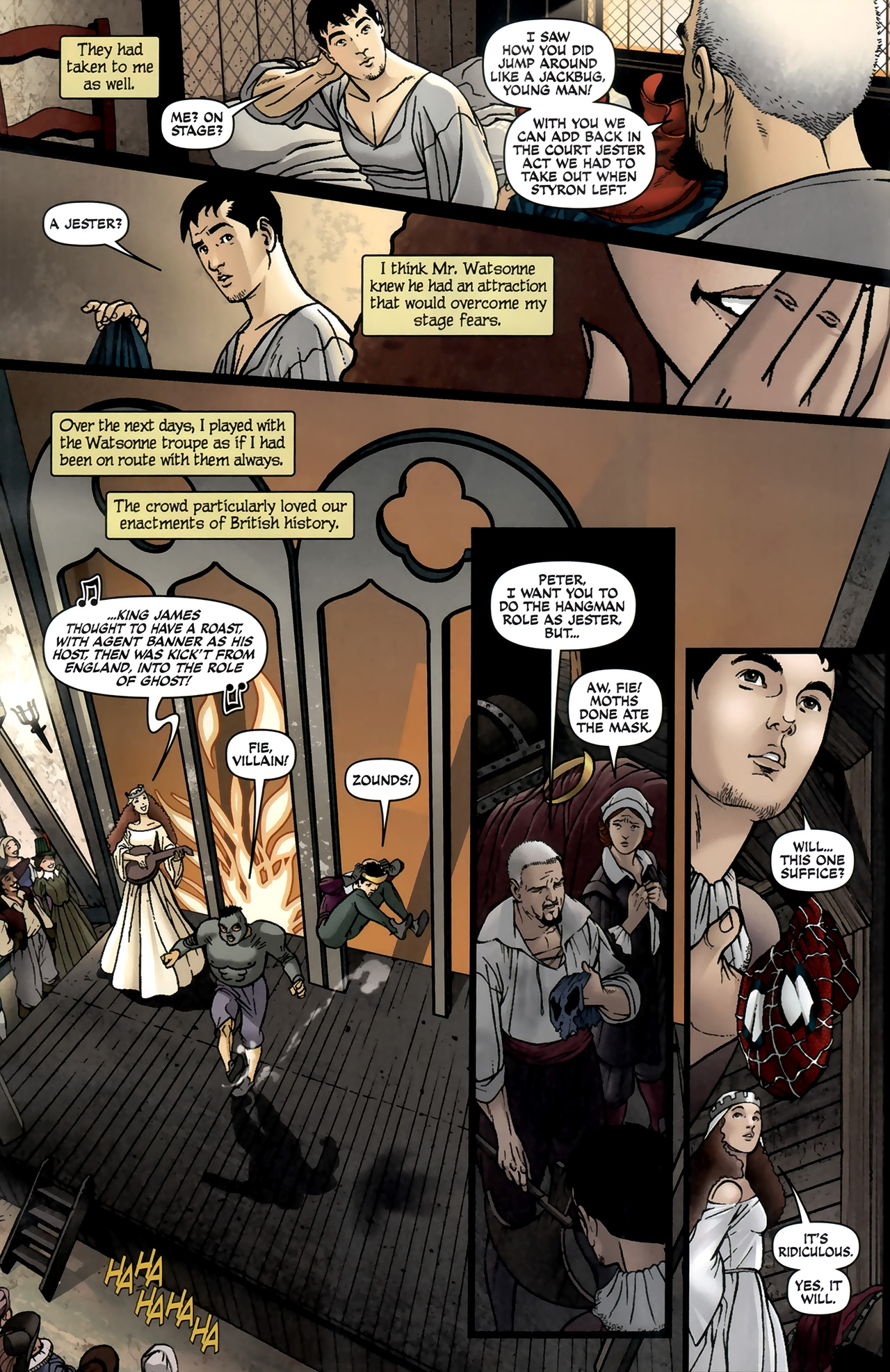 Read online Marvel 1602: Spider-Man comic -  Issue #3 - 11