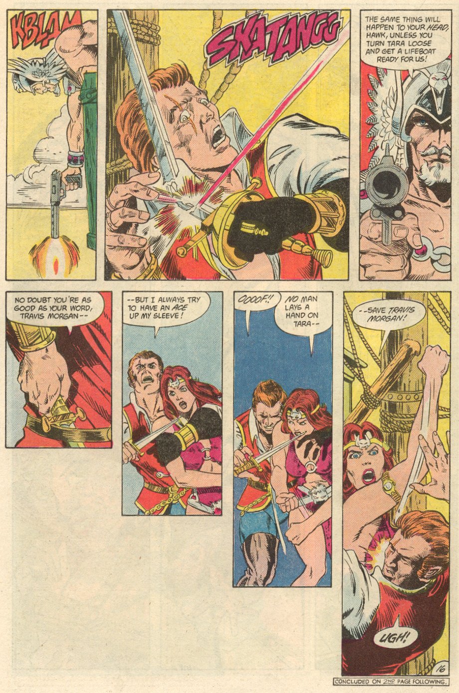 Read online Warlord (1976) comic -  Issue #87 - 17