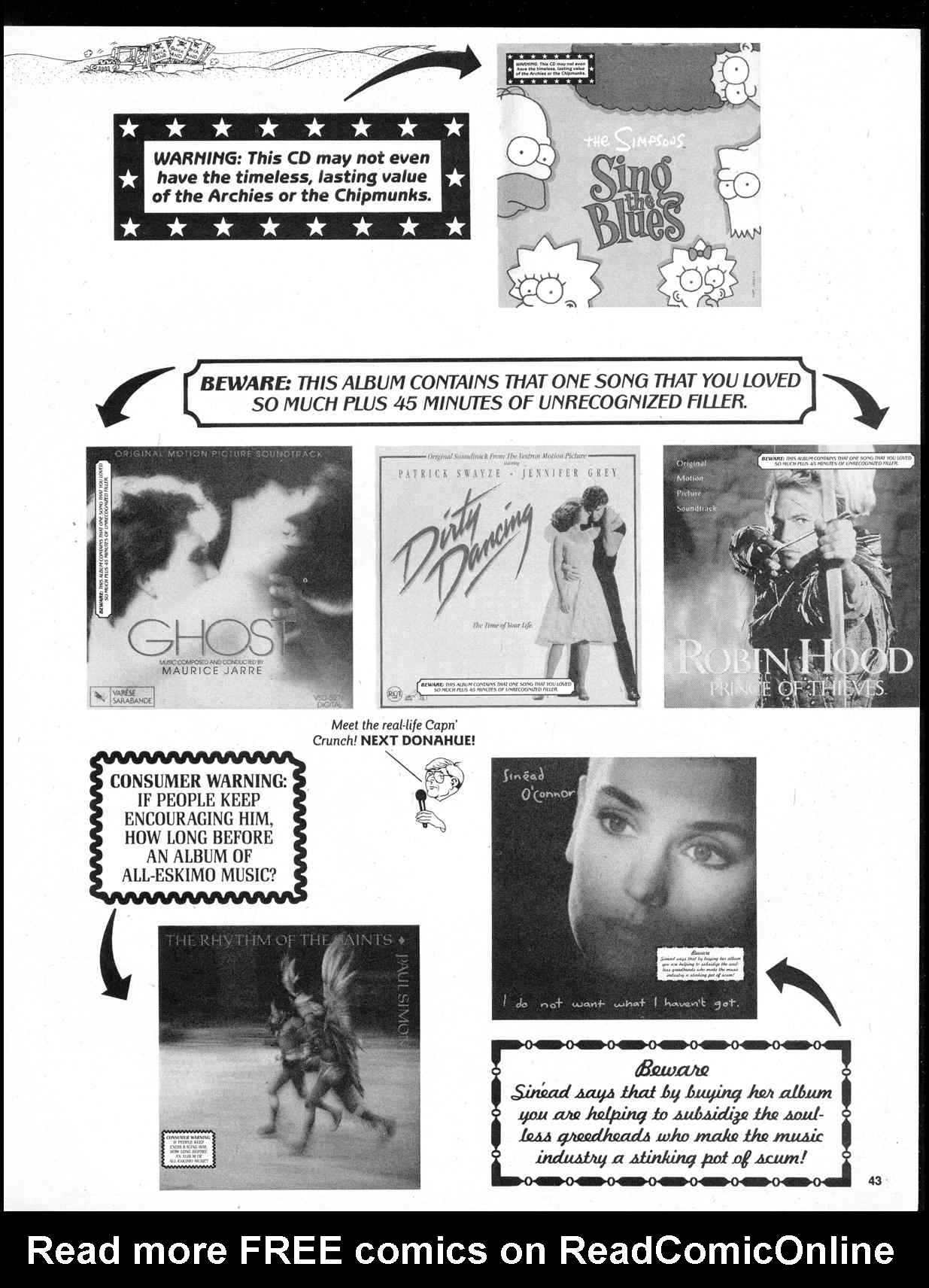 Read online MAD comic -  Issue #311 - 45