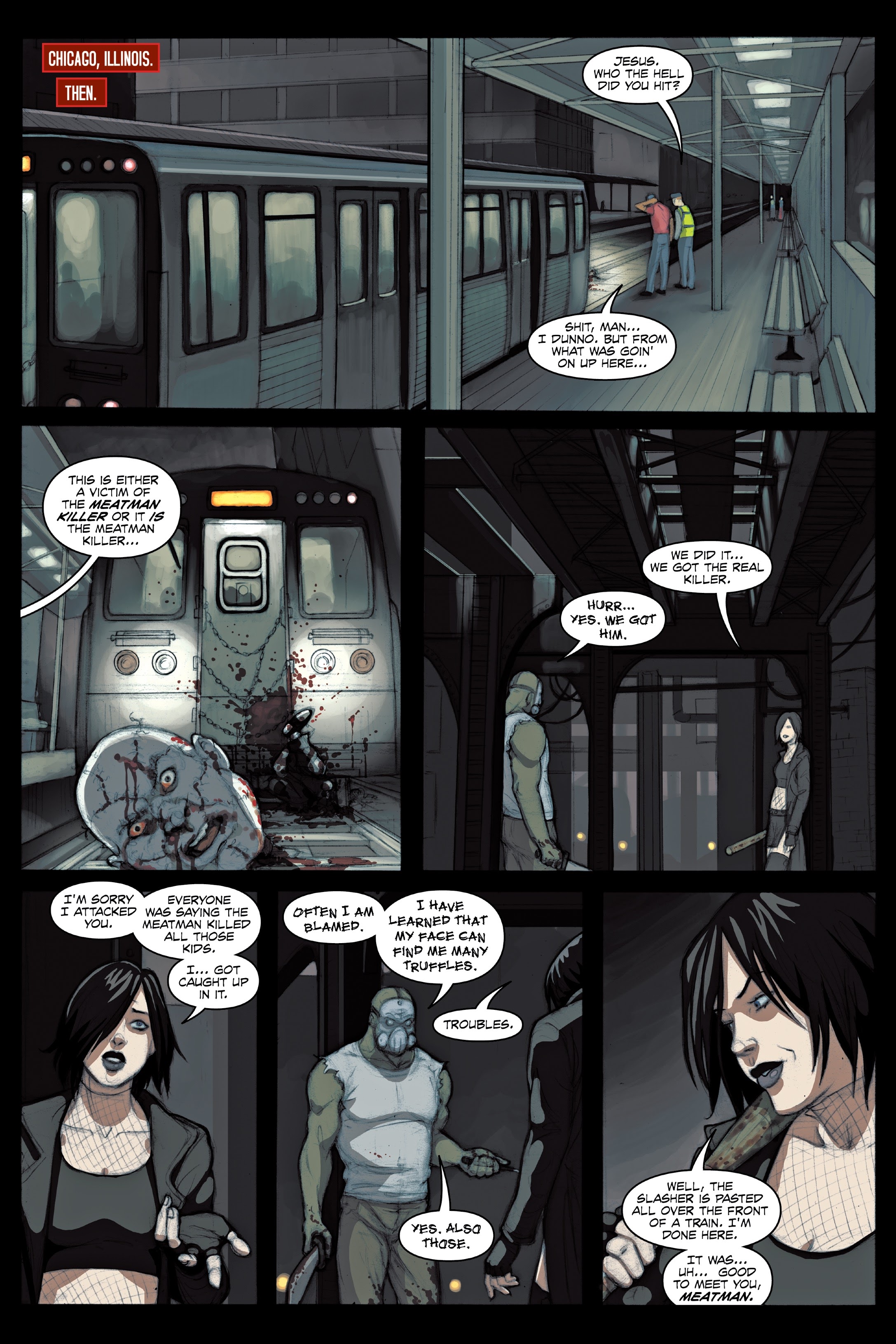 Read online Hack/Slash Deluxe comic -  Issue # TPB 2 (Part 1) - 19