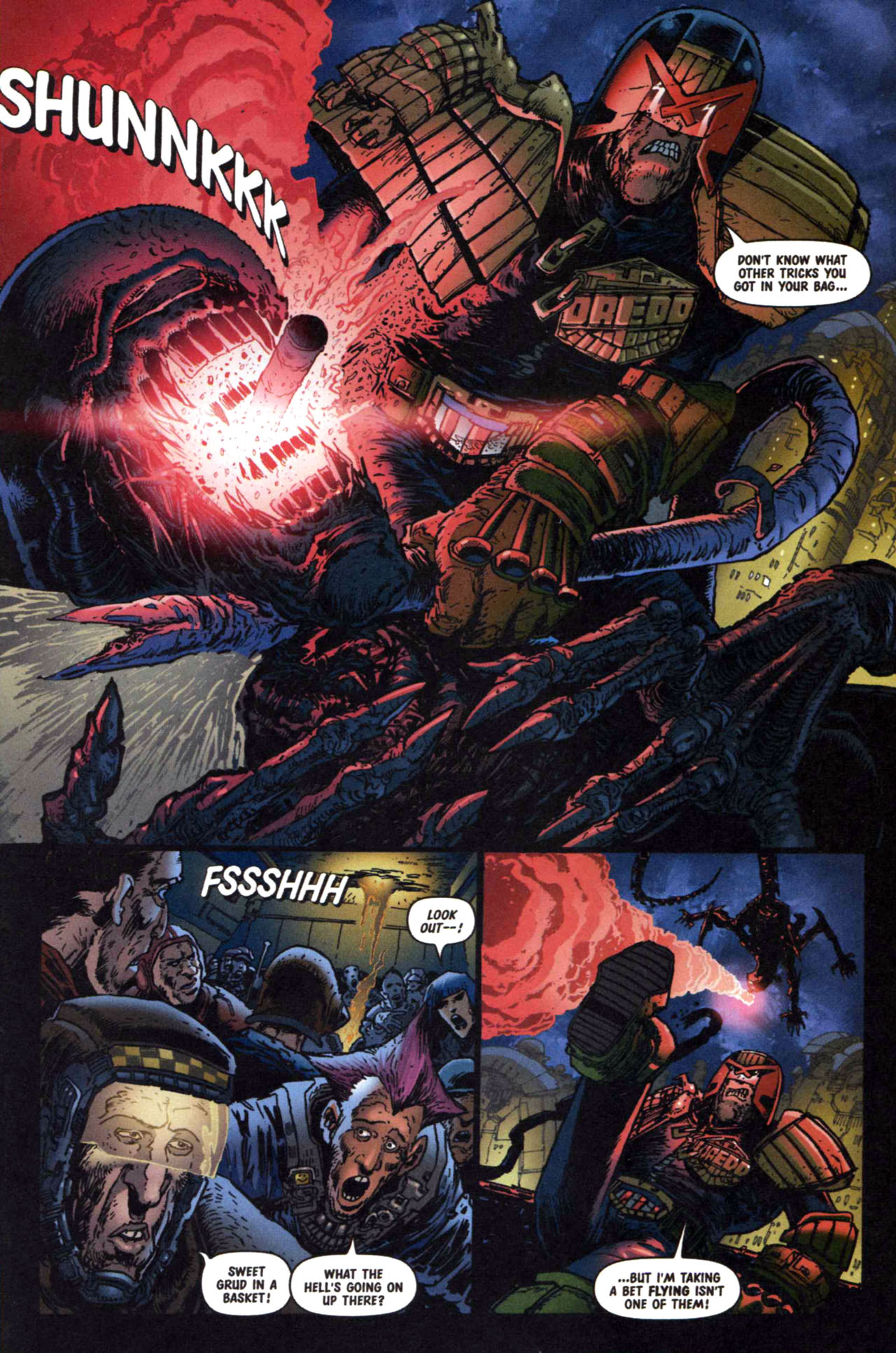Read online Judge Dredd Vs. Aliens:  Incubus comic -  Issue #2 - 19