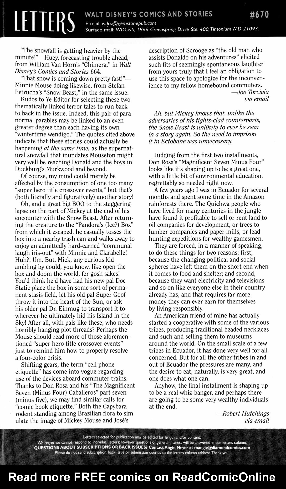 Read online Walt Disney's Comics and Stories comic -  Issue #670 - 67