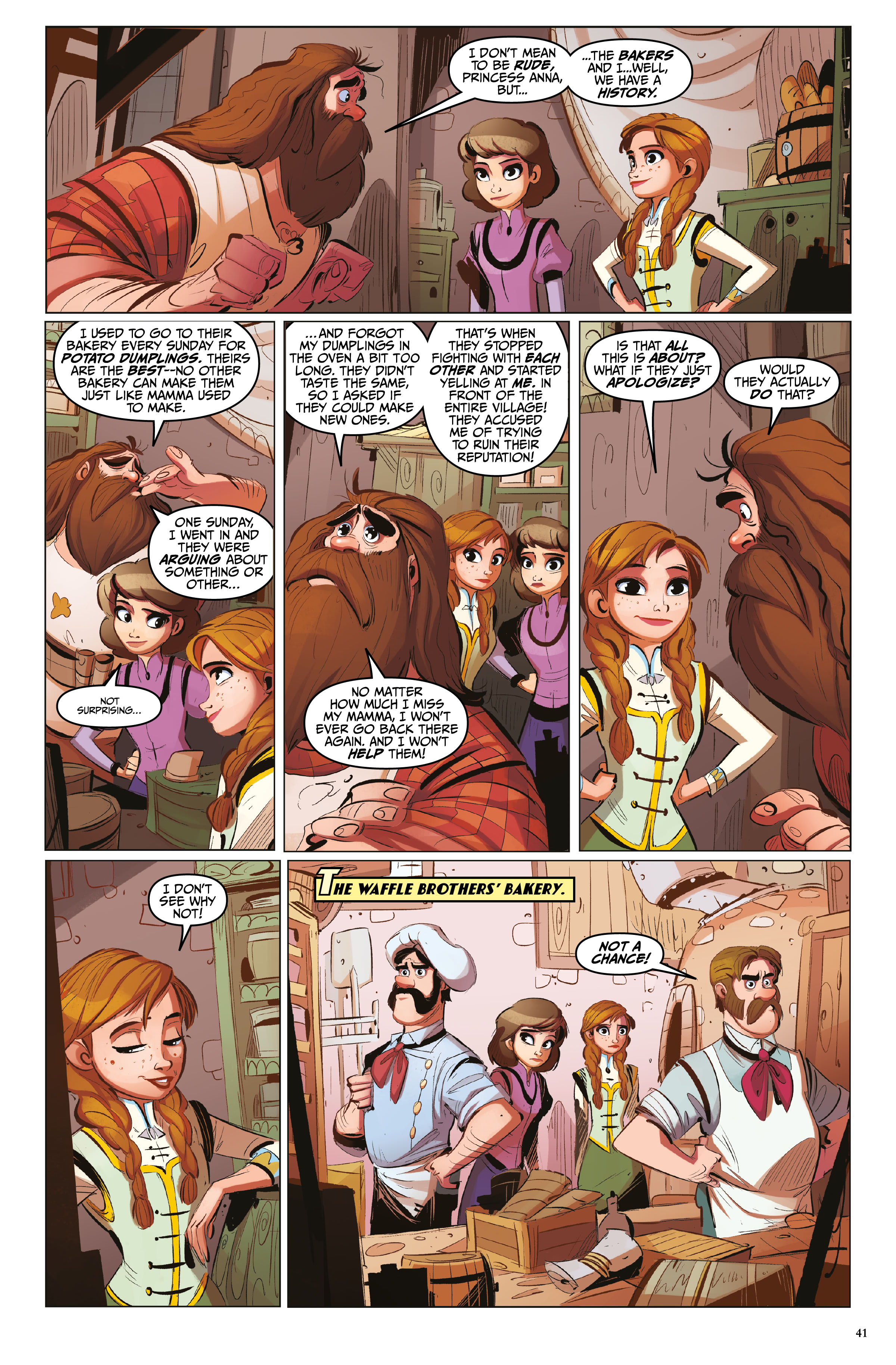 Read online Disney Frozen Library Edition comic -  Issue # TPB (Part 1) - 43