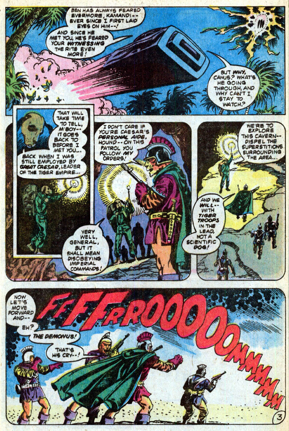 Read online Kamandi, The Last Boy On Earth comic -  Issue #57 - 4