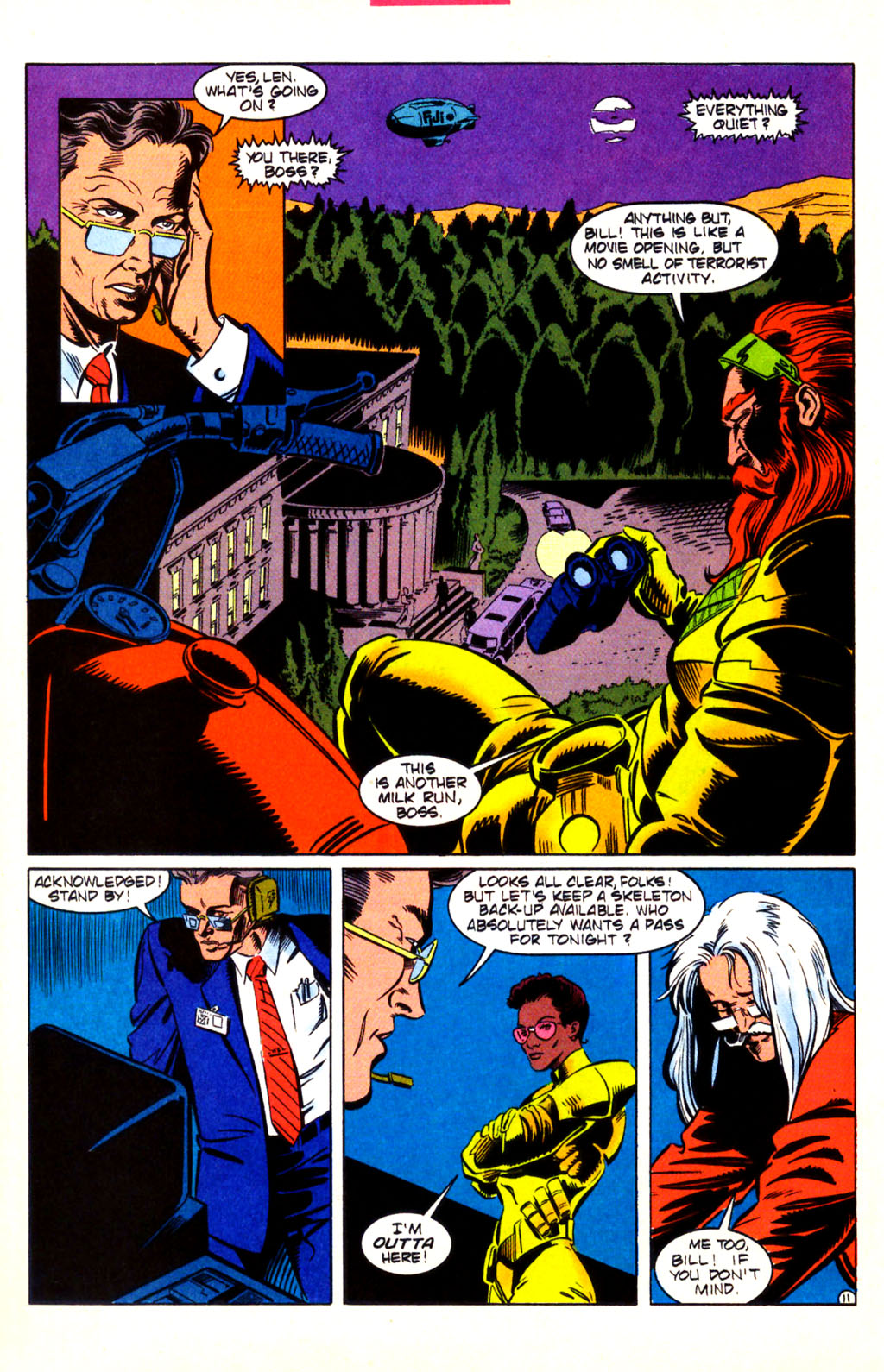 Read online The Web (1991) comic -  Issue #7 - 12