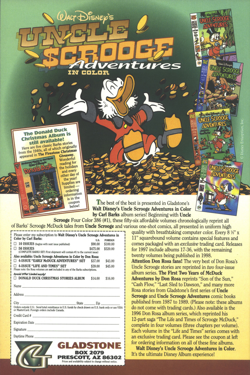 Walt Disney's Uncle Scrooge Adventures Issue #54 #54 - English 37