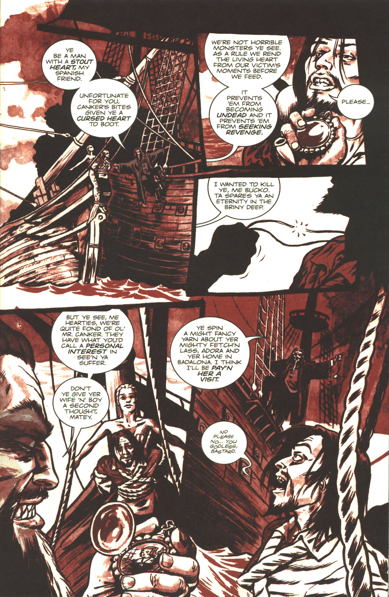 Read online Sea of Red comic -  Issue #1 - 22