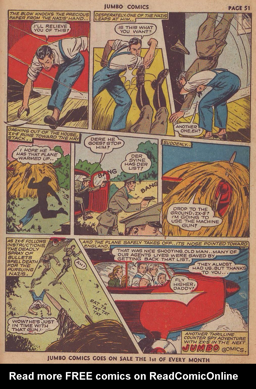 Read online Jumbo Comics comic -  Issue #39 - 52
