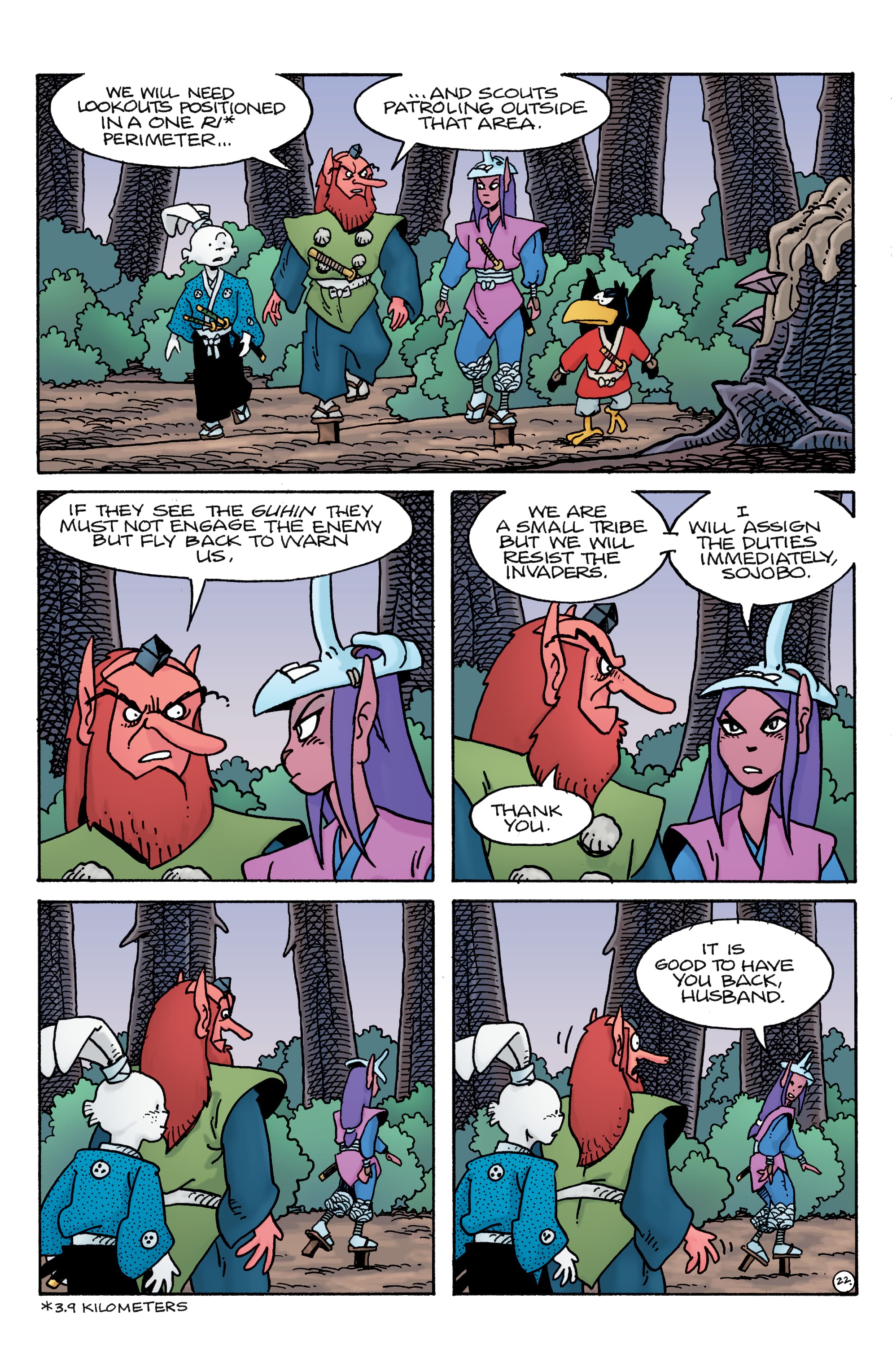 Read online Usagi Yojimbo (2019) comic -  Issue #17 - 23