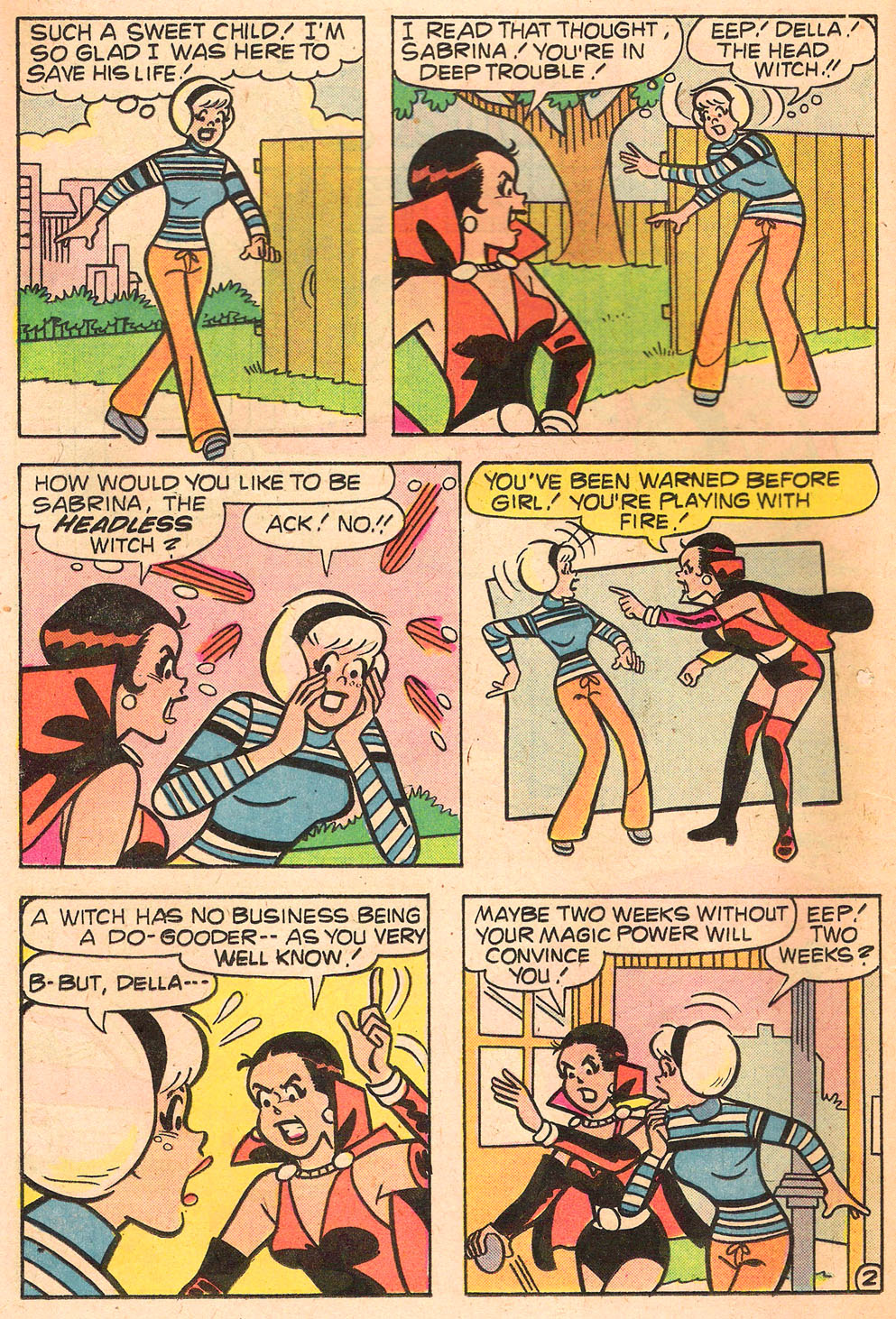 Read online Sabrina The Teenage Witch (1971) comic -  Issue #47 - 11