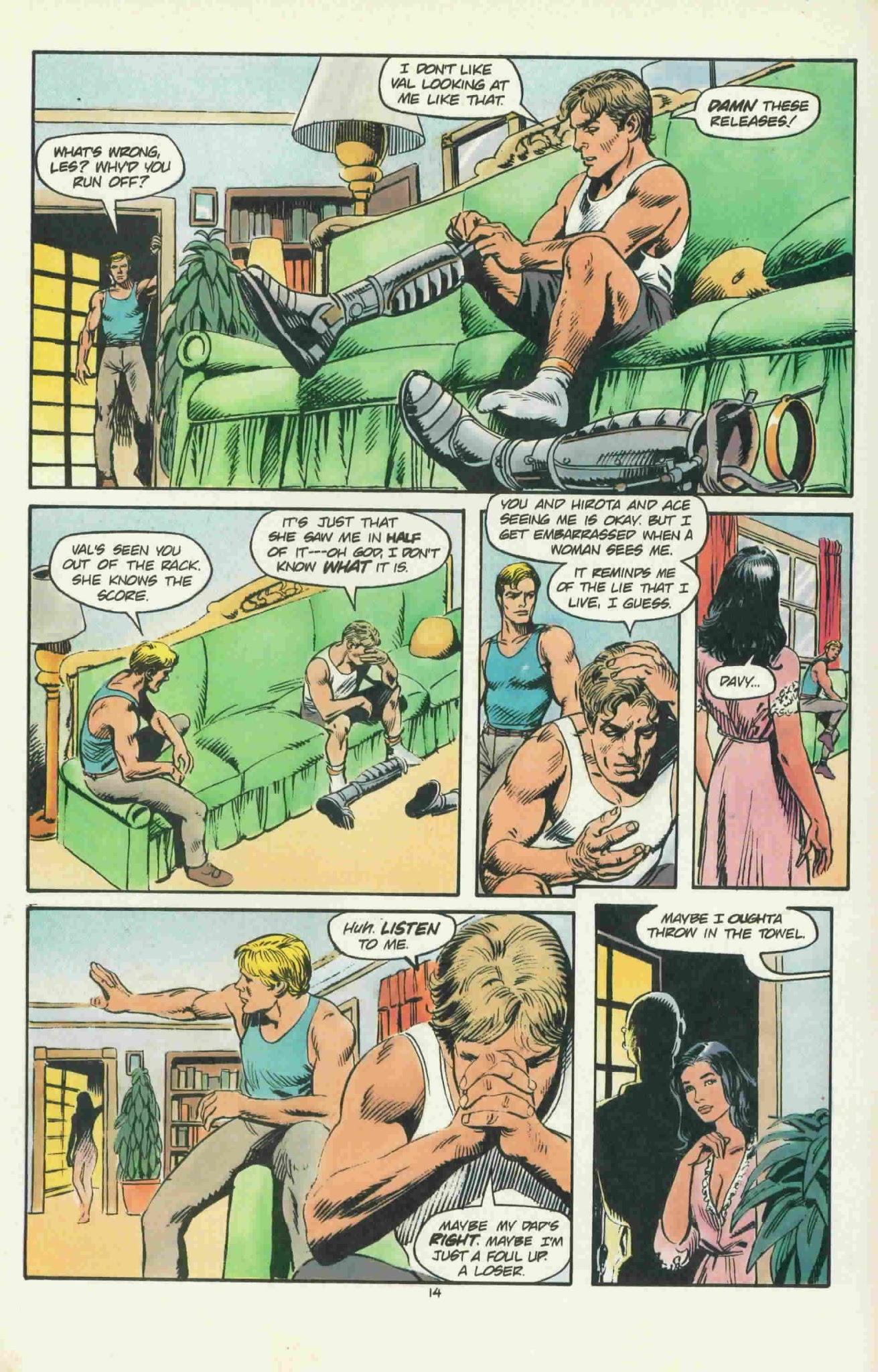 Read online Airboy (1986) comic -  Issue #44 - 16