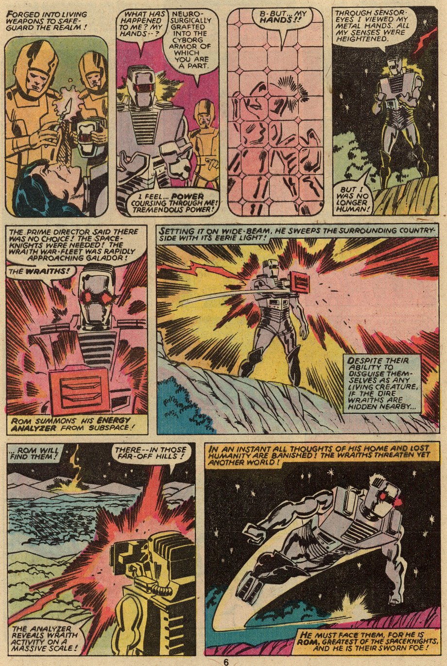 Read online ROM (1979) comic -  Issue #3 - 6