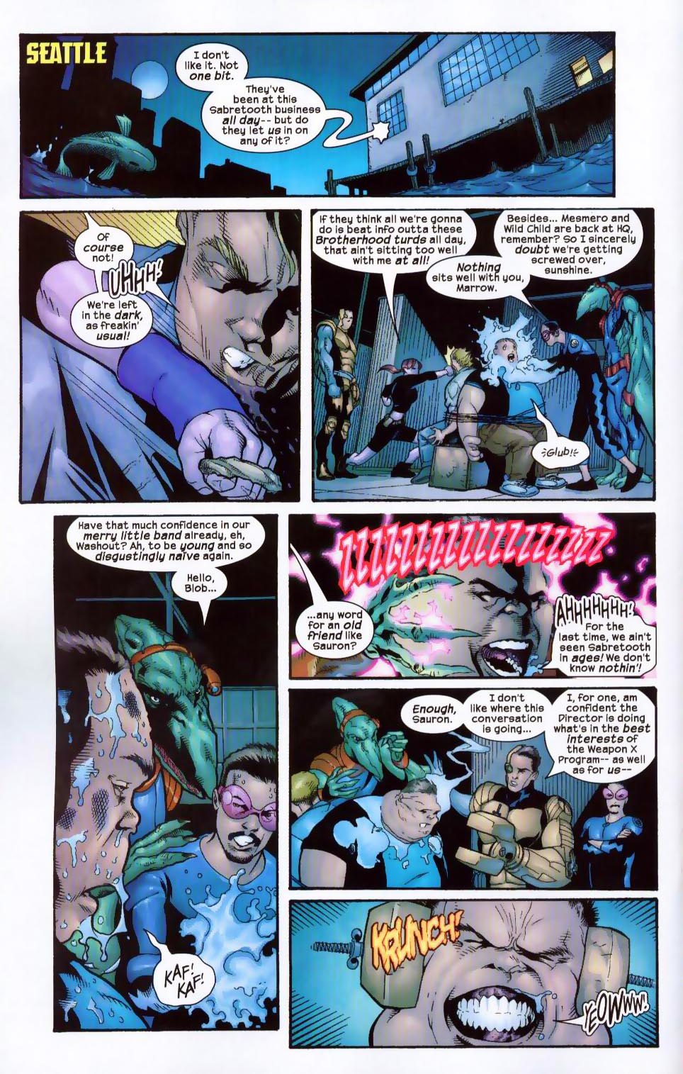 Read online Weapon X (2002) comic -  Issue #4 - 15