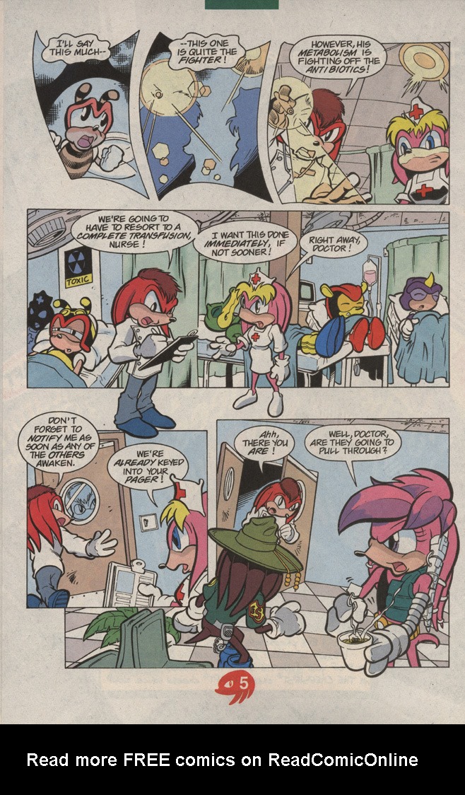 Read online Knuckles the Echidna comic -  Issue #14 - 10