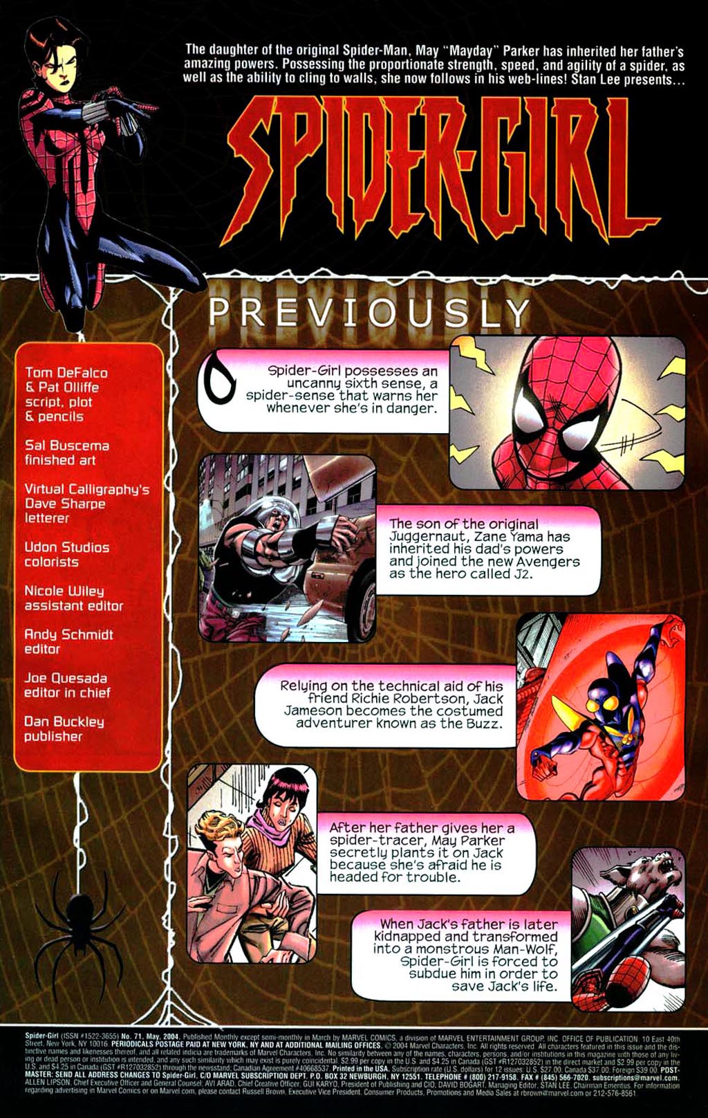 Read online Spider-Girl (1998) comic -  Issue #71 - 2