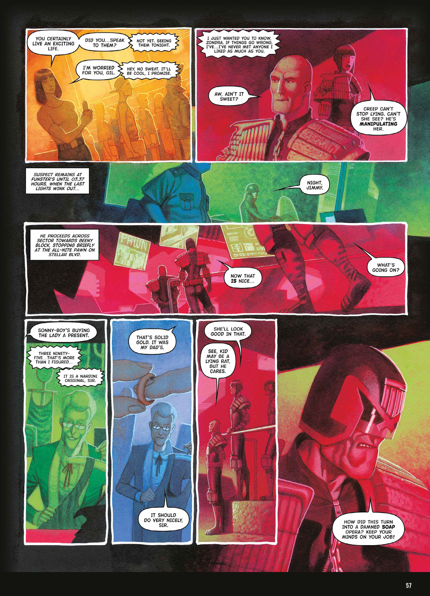 Read online Judge Dredd: The Complete Case Files comic -  Issue # TPB 39 (Part 1) - 58
