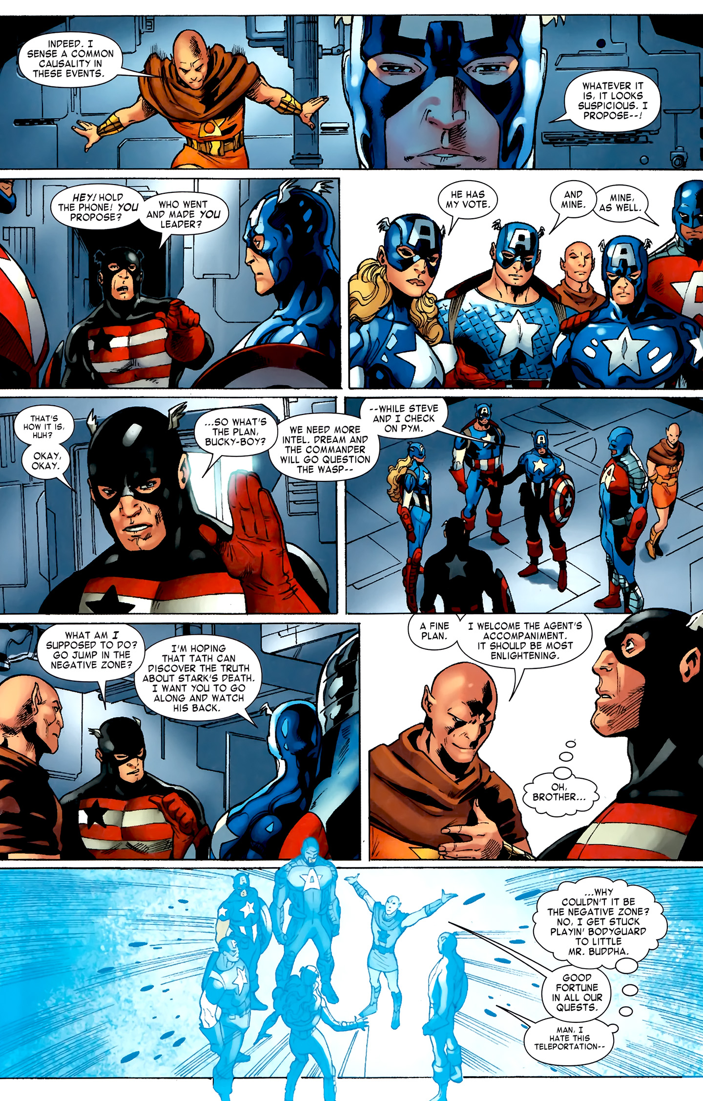 Read online Captain America Corps comic -  Issue #3 - 10