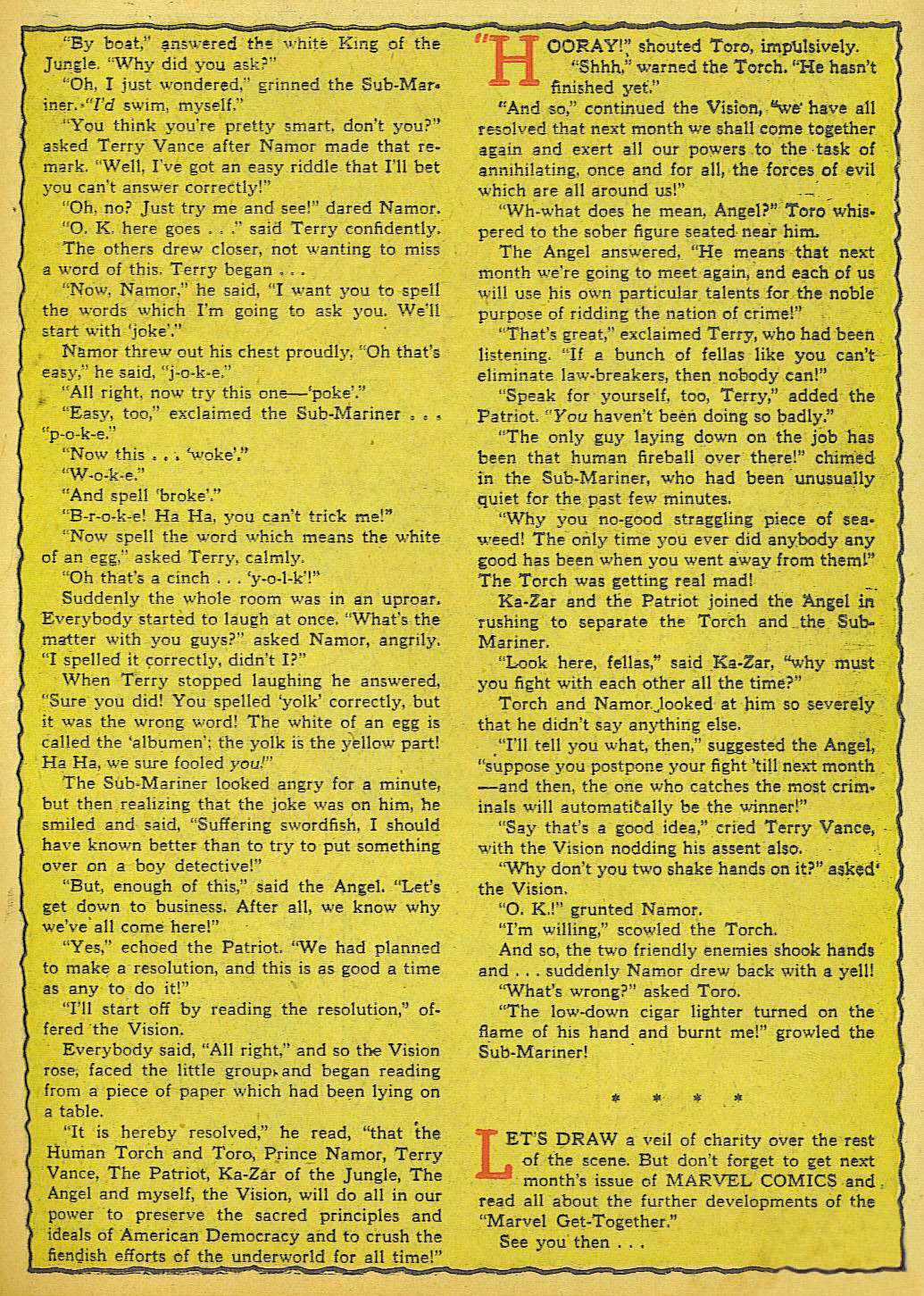 Marvel Mystery Comics (1939) issue 25 - Page 37