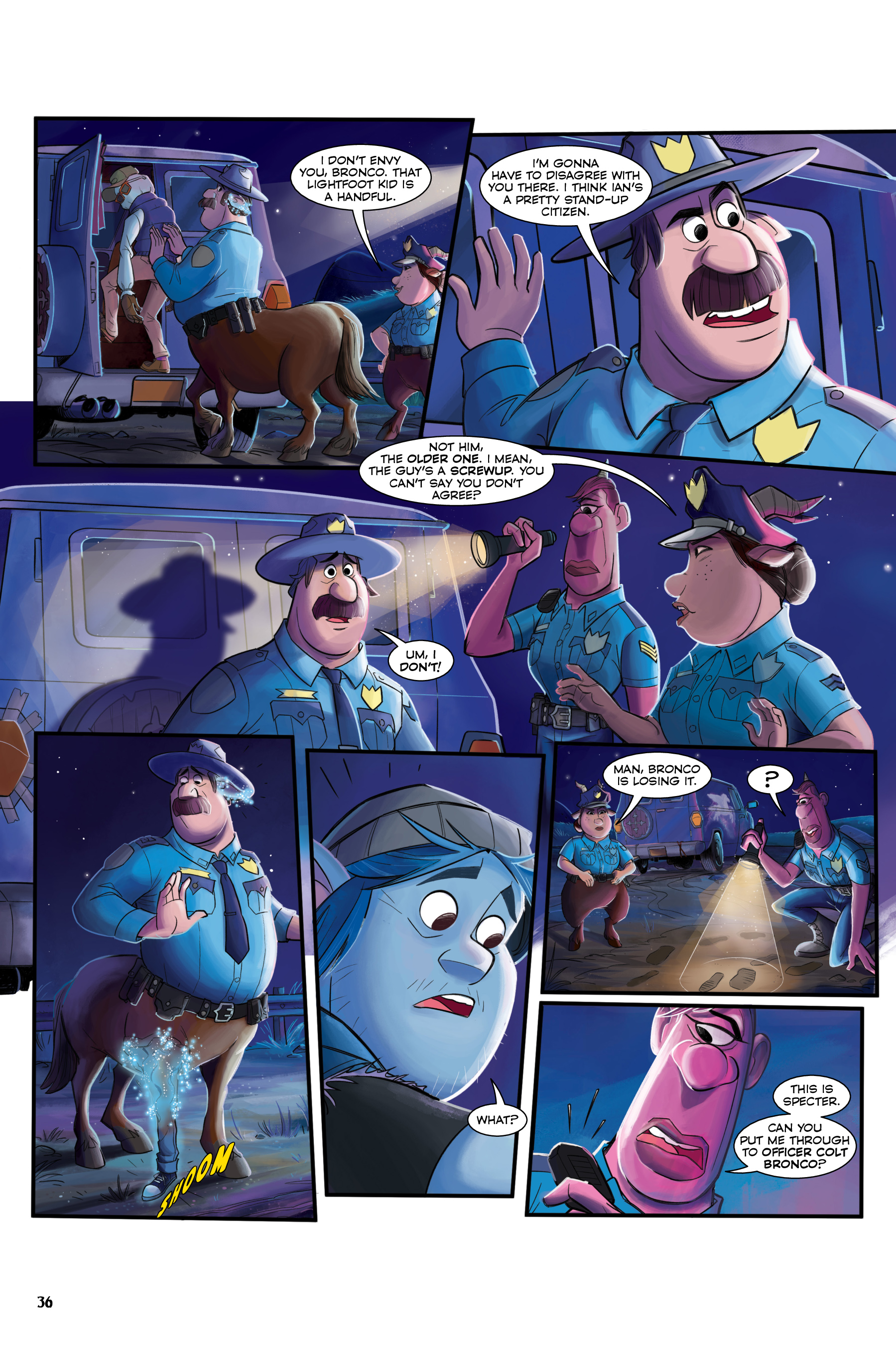 Read online Onward: The Story of the Movie in Comics comic -  Issue # TPB - 37