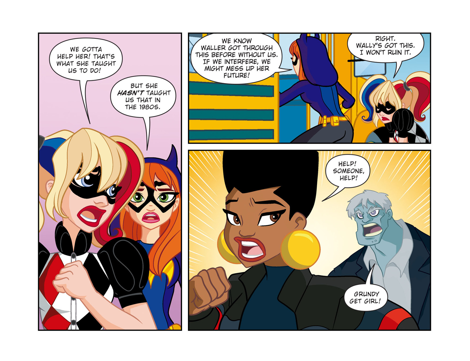 Read online DC Super Hero Girls: Past Times at Super Hero High comic -  Issue #8 - 20