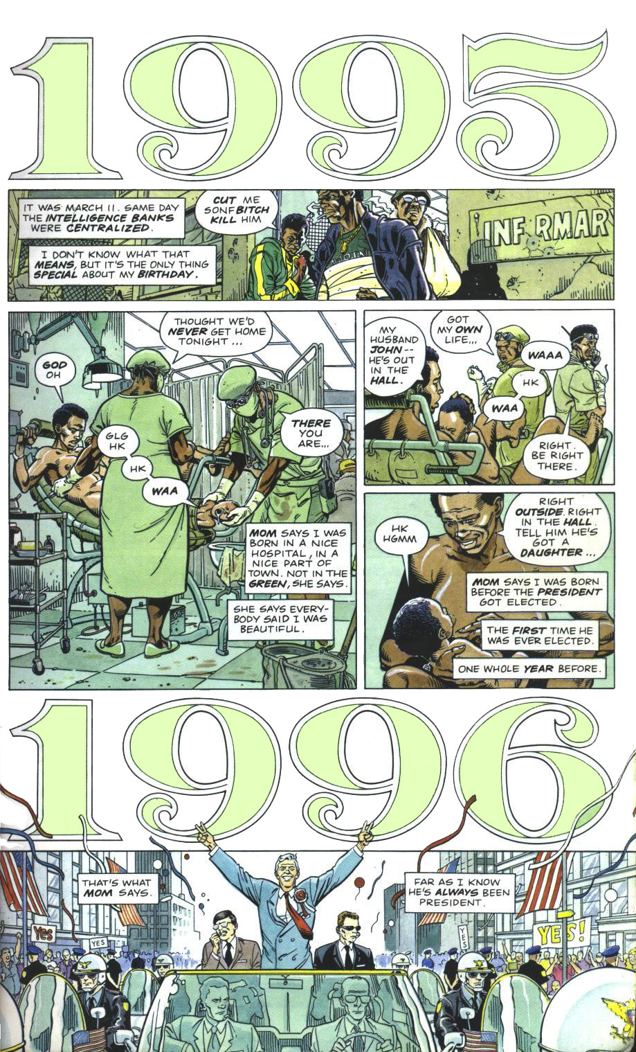 Read online Martha Washington Saves the World comic -  Issue #1 - 9