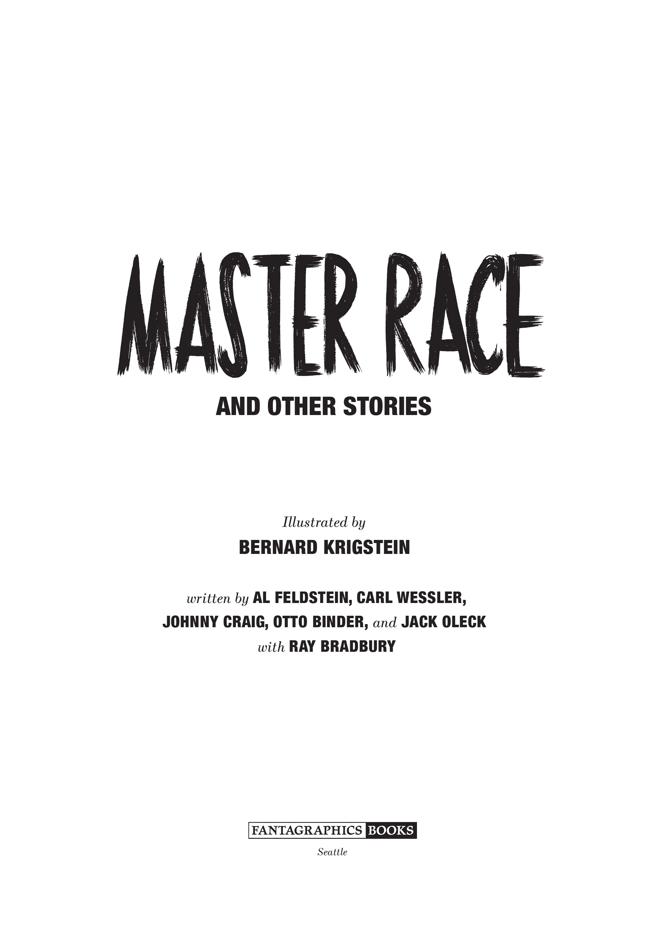 Read online Master Race and Other Stories comic -  Issue # TPB (Part 1) - 4