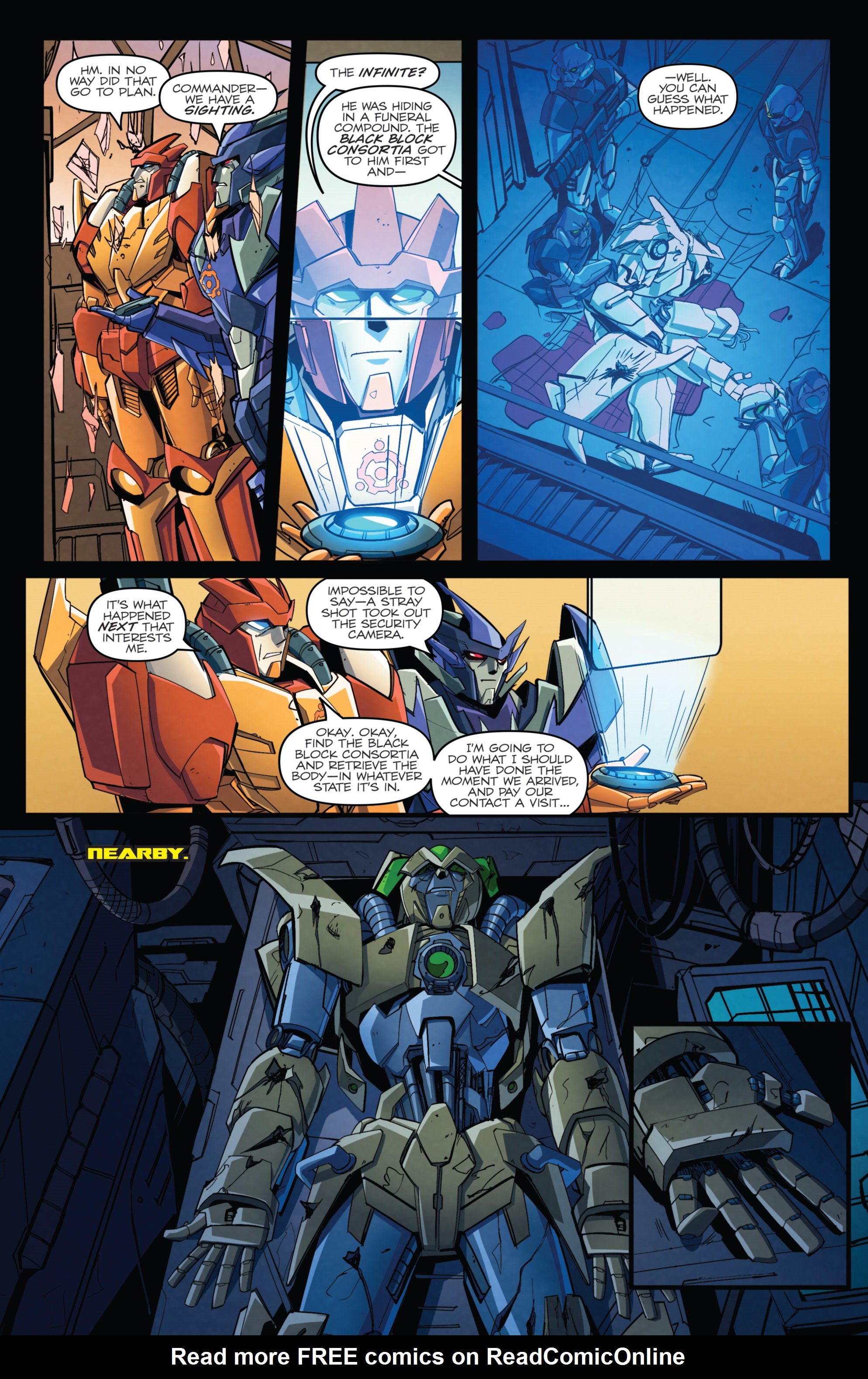 Read online The Transformers: Lost Light comic -  Issue #9 - 12