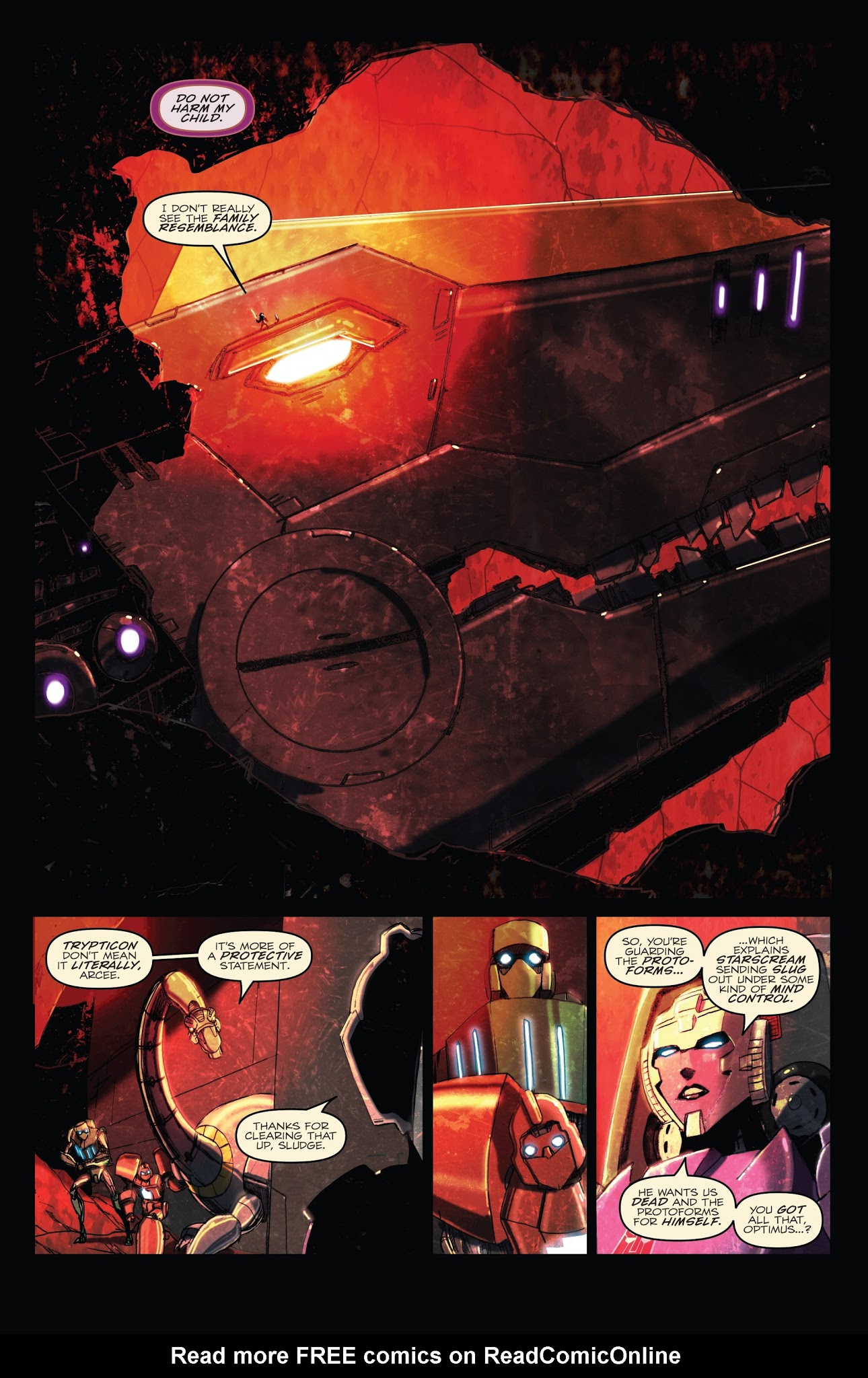 Read online Optimus Prime comic -  Issue #14 - 14