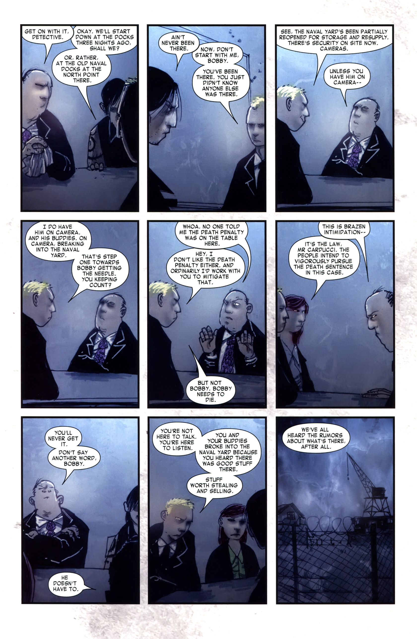Read online Fell comic -  Issue #7 - 5