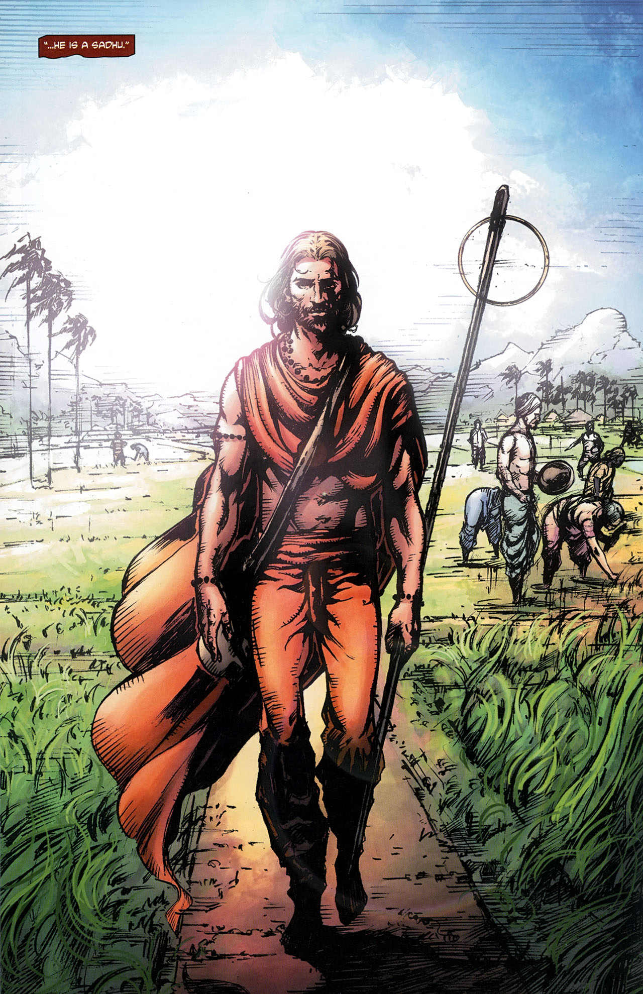 Read online Sädhu Wheel of Destiny comic -  Issue #1 - 12